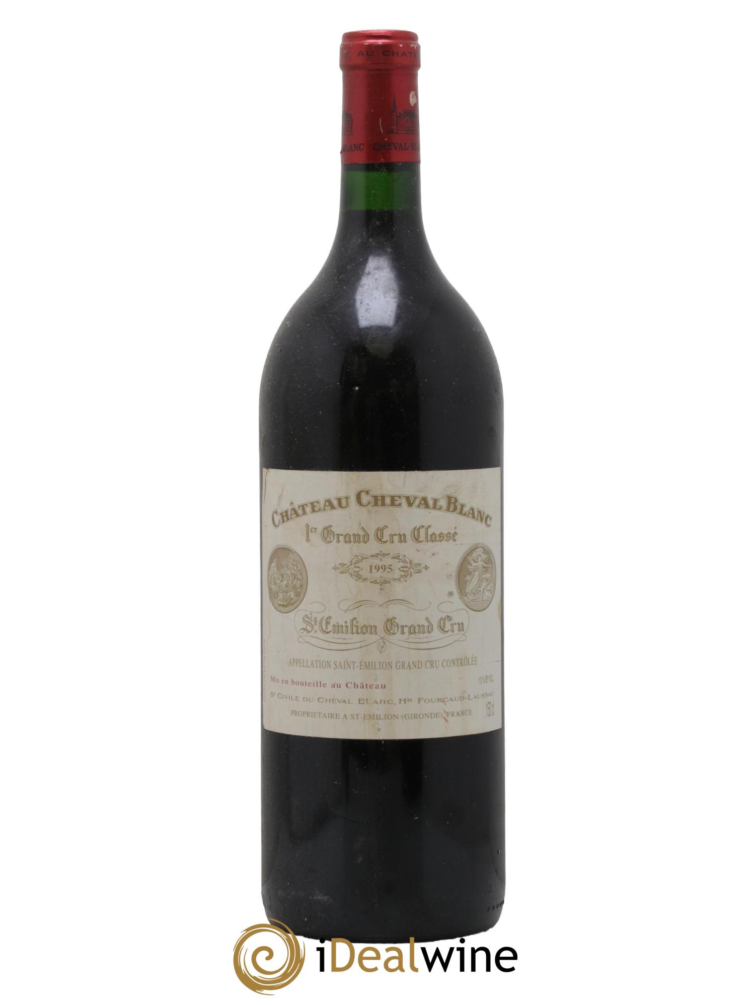 Château Cheval Blanc 1er Grand Cru Classé A 1995 - Lot de 1 magnum - 0