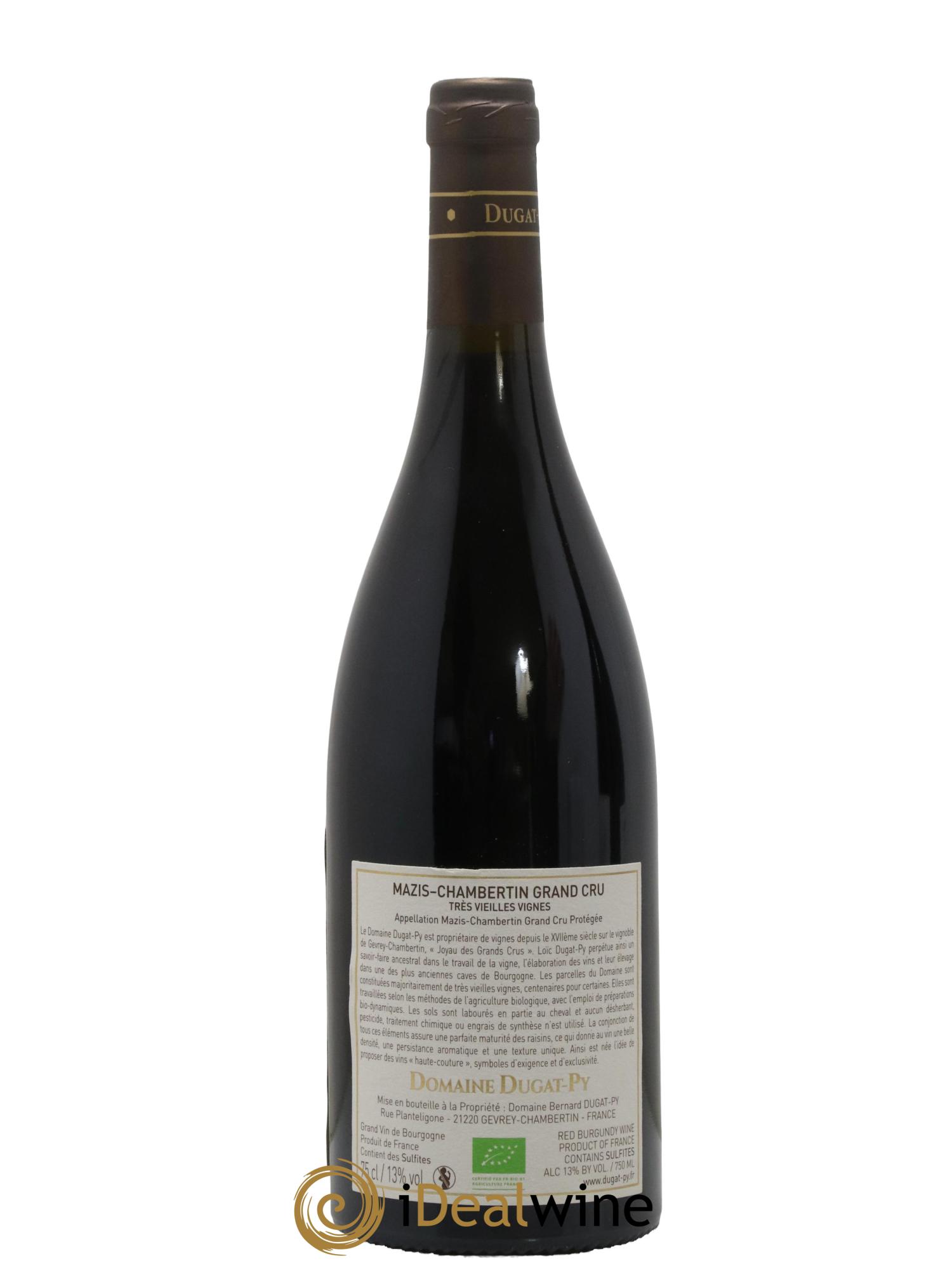 Mazis-Chambertin Grand Cru Très Vieilles Vignes Dugat-Py 2017 - Lotto di 1 bottiglia - 1