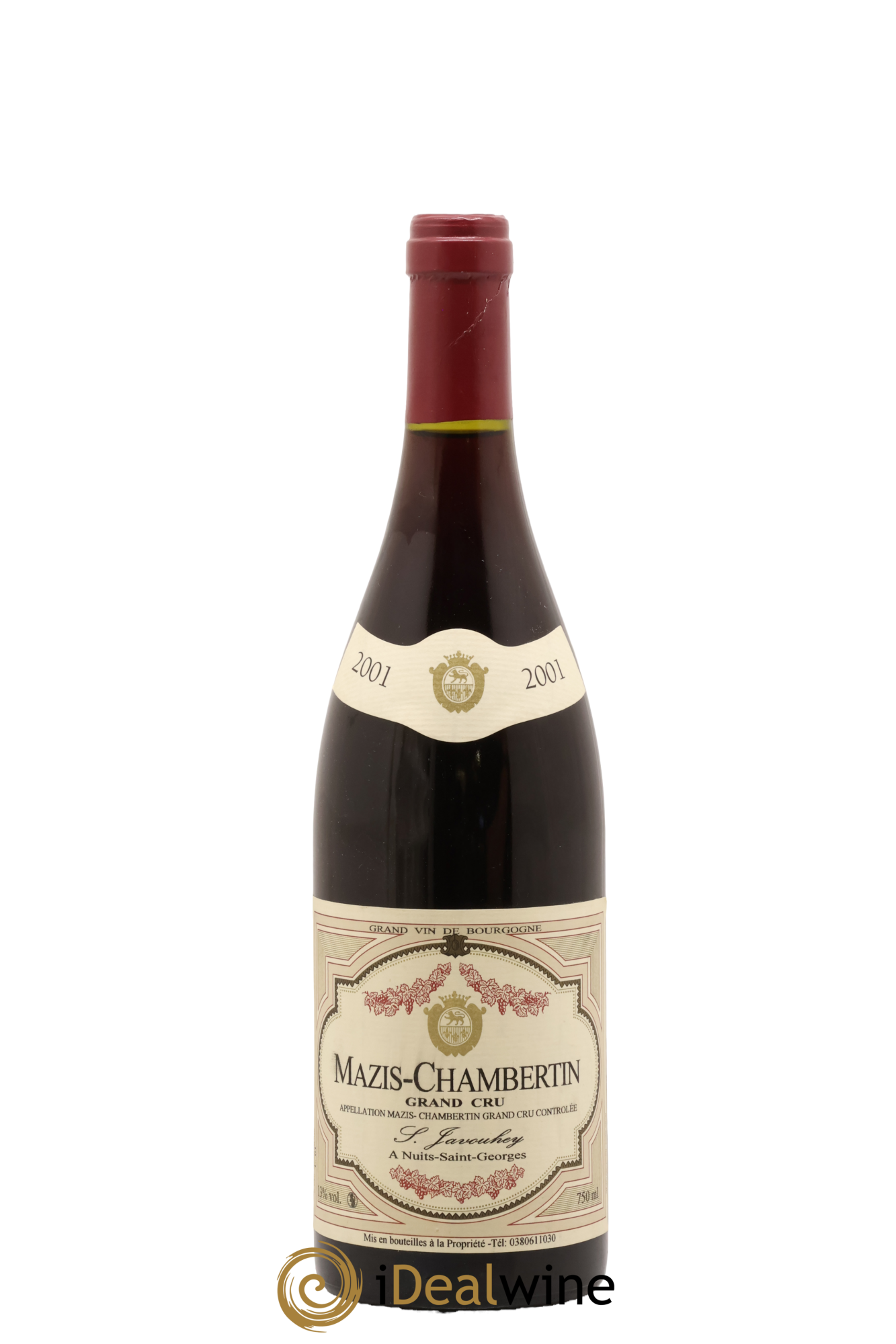 Mazis-Chambertin Grand Cru Javouhey 2001 - Lot of 1 bottle - 0