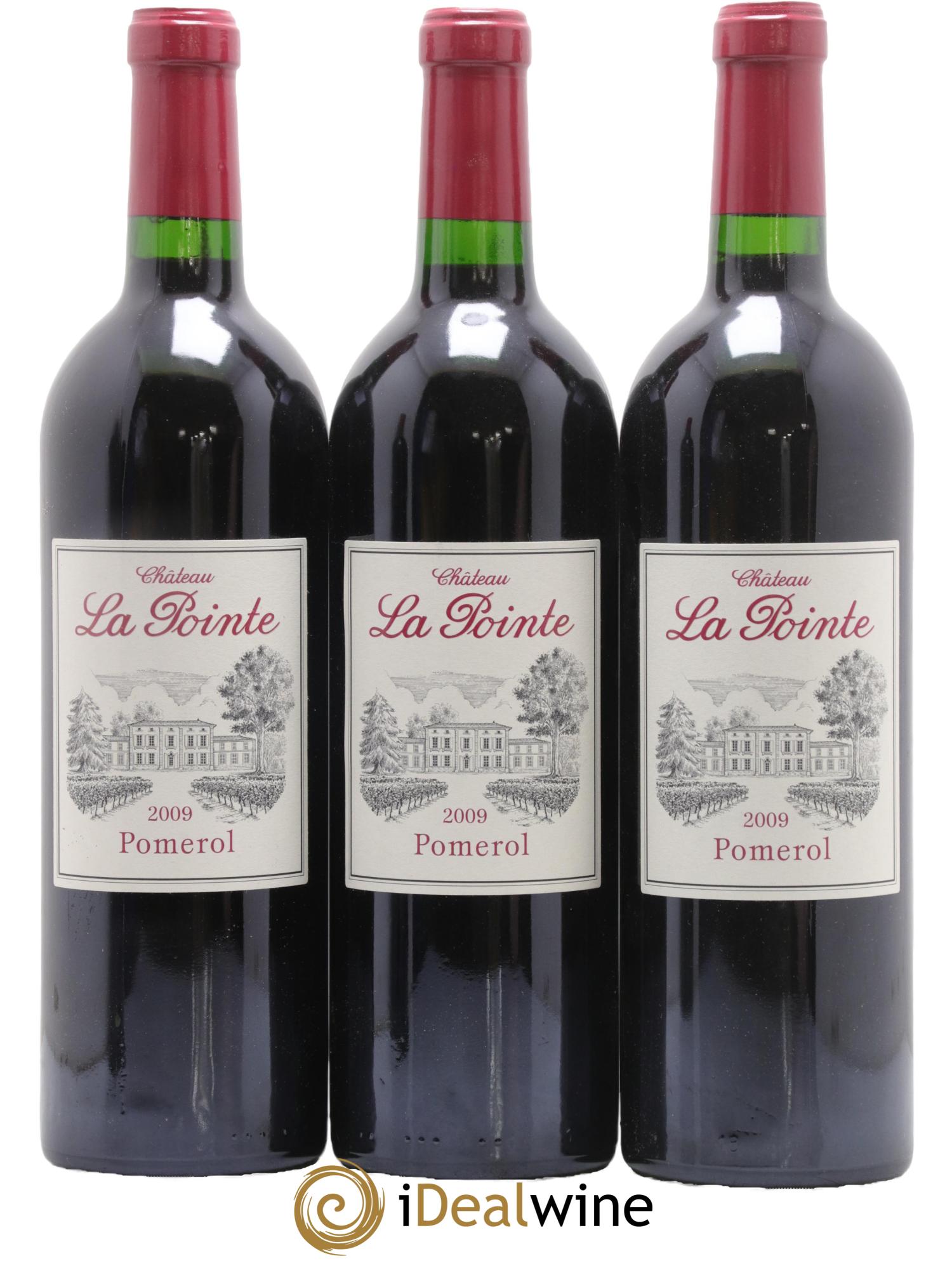 Château la Pointe 2009 - Lotto di 3 bottiglie - 0
