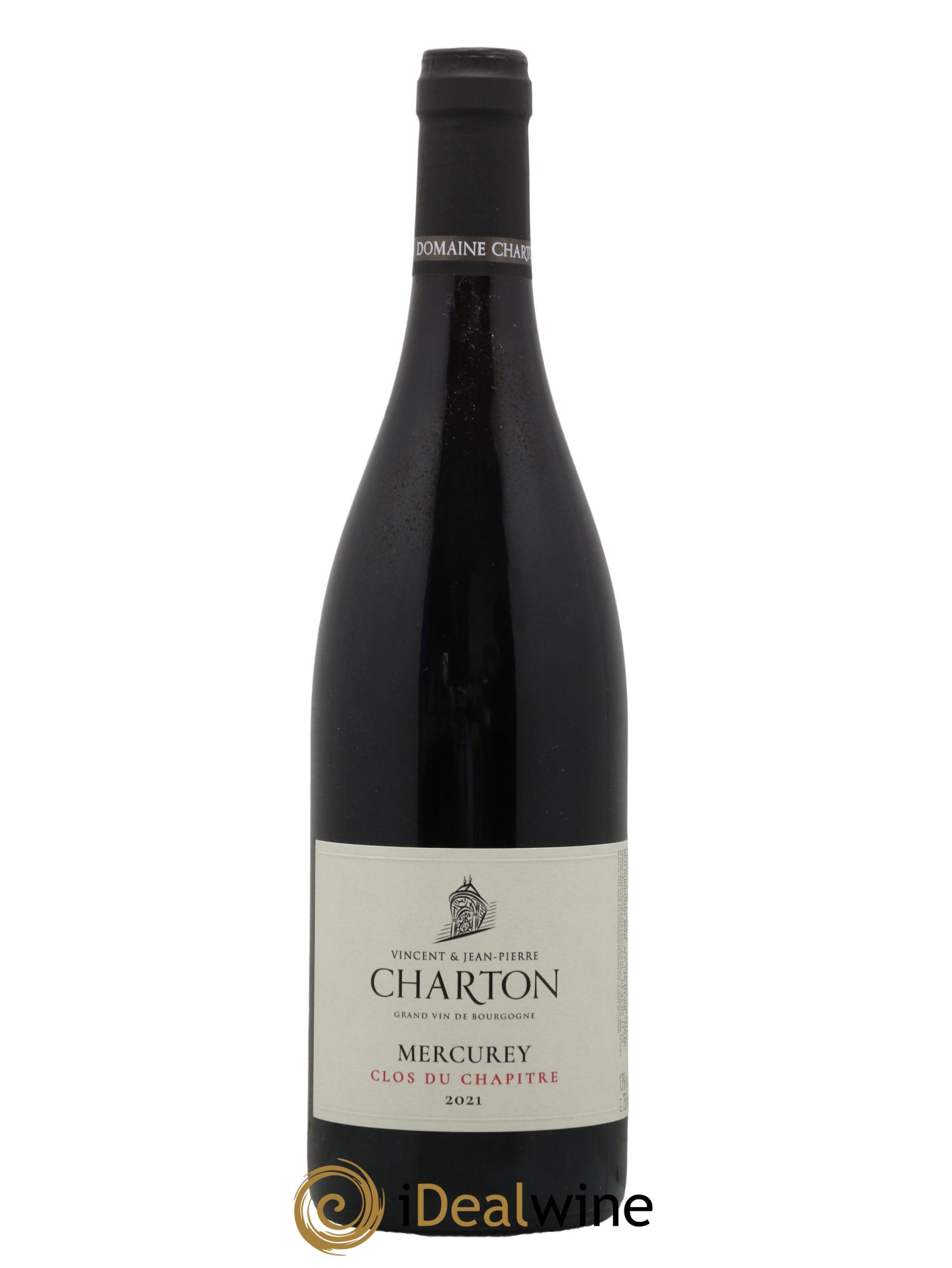 Mercurey Clos Du Chapitre Charton 2021 - Lot de 1 bouteille - 0