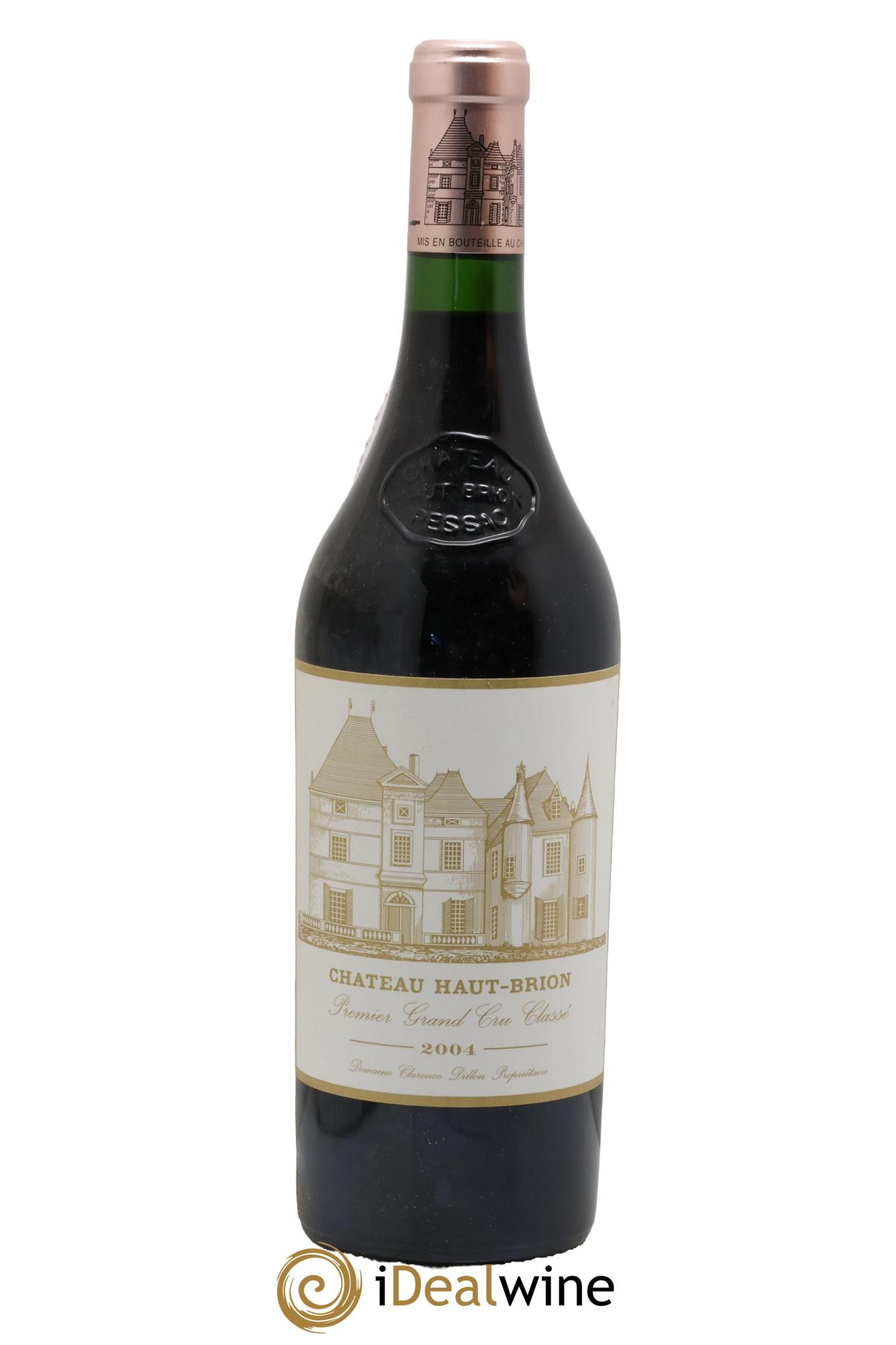 Château Haut Brion 1er Grand Cru Classé 2004 - Lot de 1 bouteille - 0