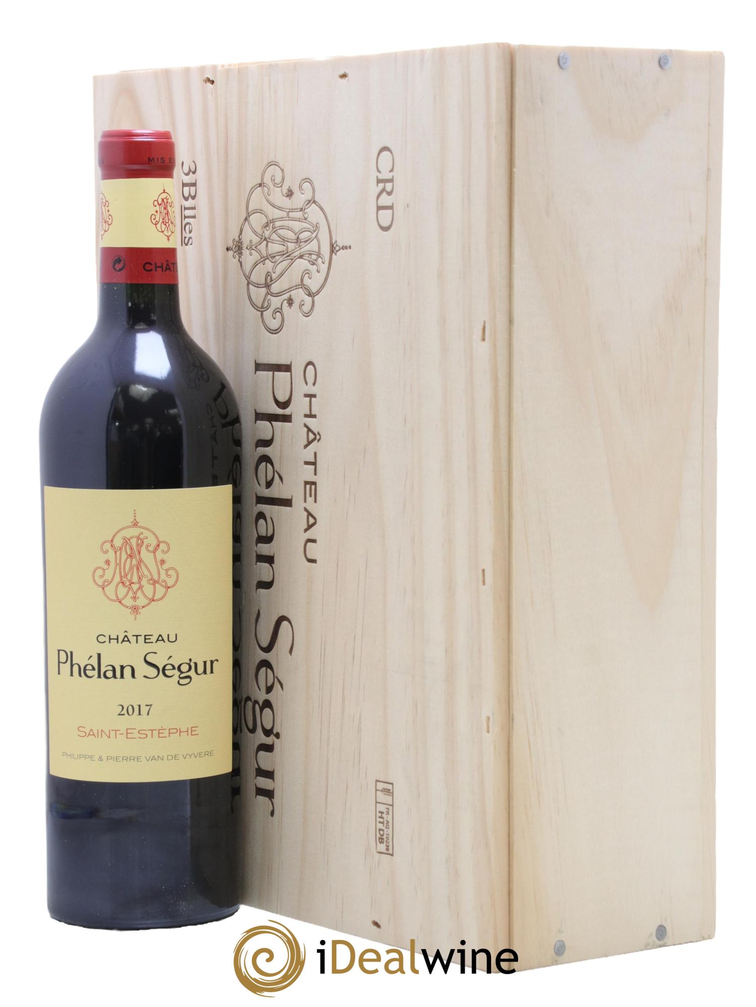 Château Phélan Ségur 2017 - Lot de 3 bouteilles - 1