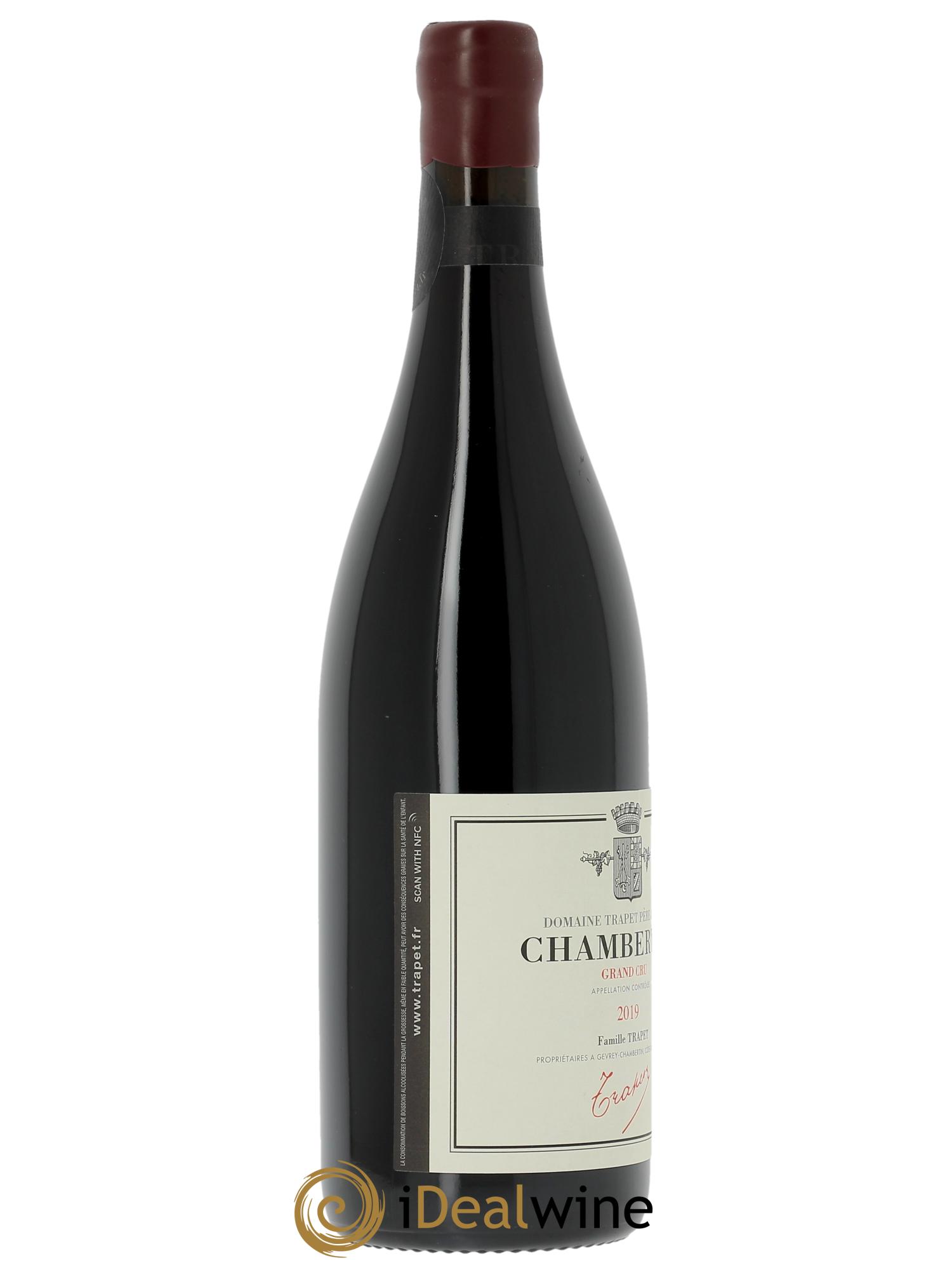 Chambertin Grand Cru Domaine Trapet 2019 - Lot de 1 bouteille - 2