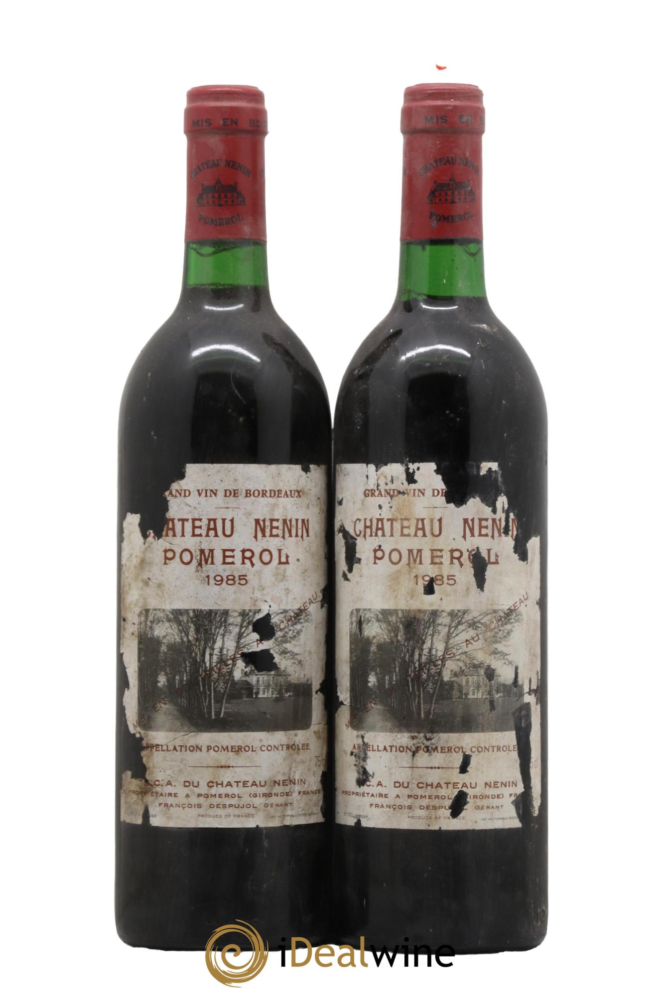 Château Nenin 1985 - Lot de 2 bouteilles - 0