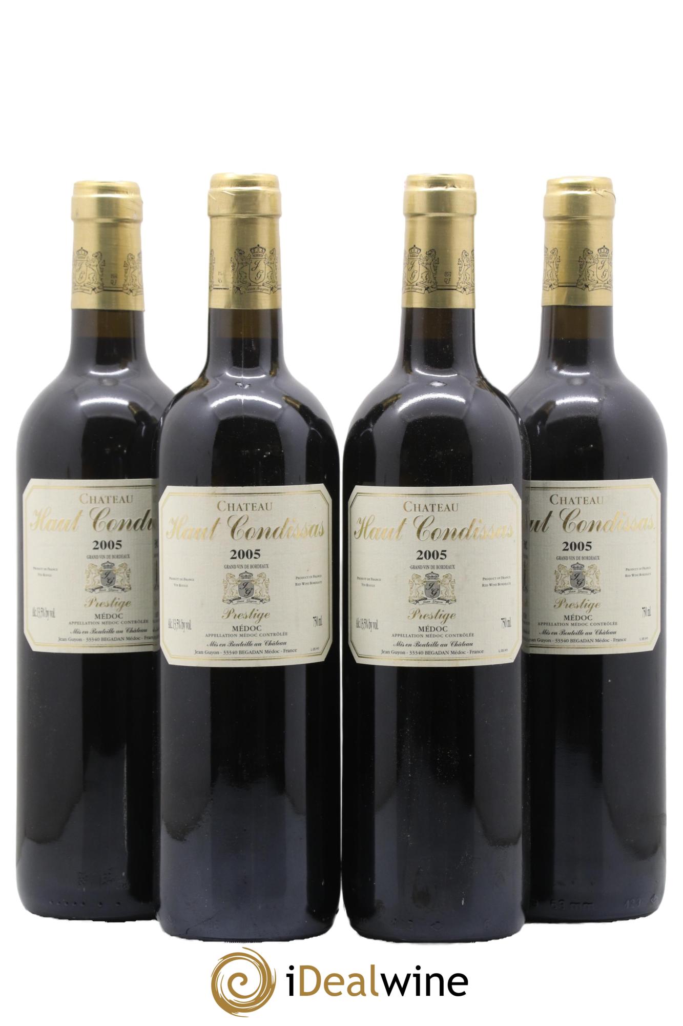 Haut-Condissas 2005 - Posten von 4 Flaschen - 0