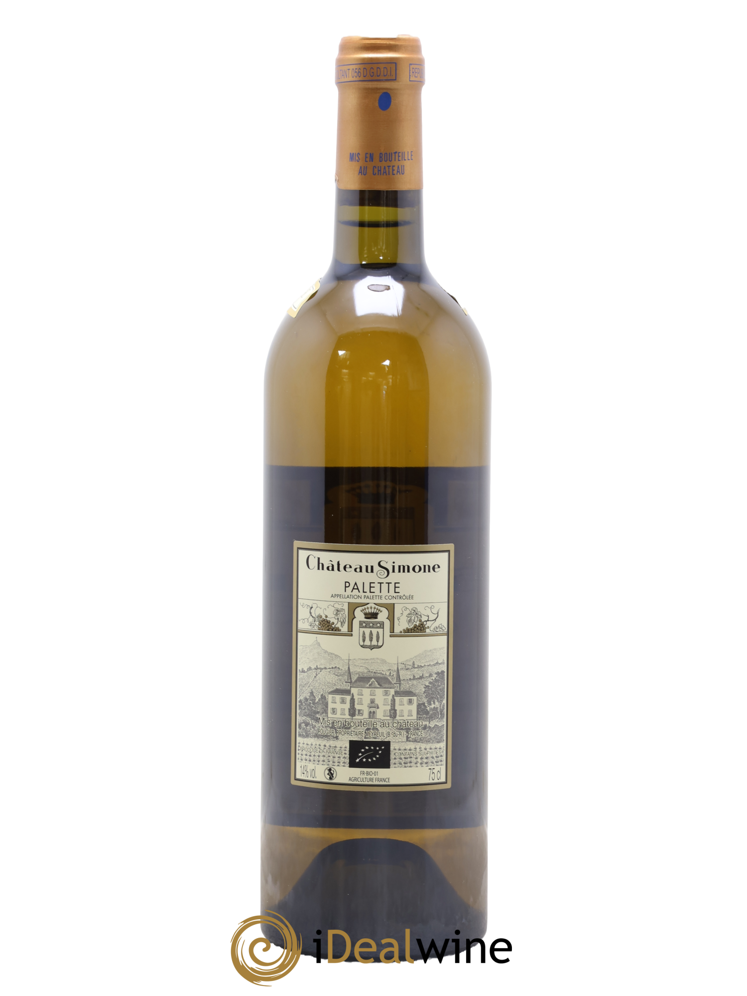 Palette Château Simone Famille Rougier 2022 - Lot de 1 bouteille - 1