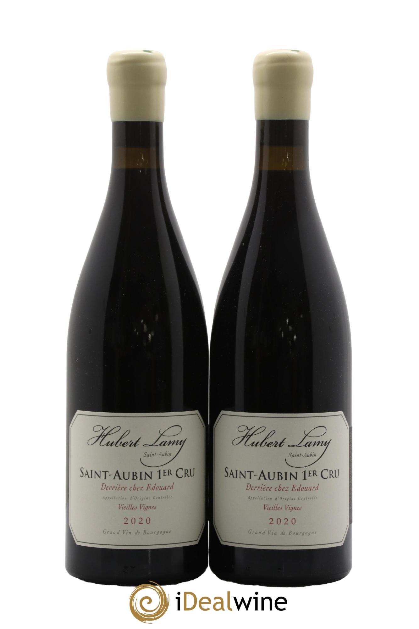 Saint-Aubin 1er Cru Derrière chez Edouard Vieilles Vignes Hubert Lamy 2020 - Lot de 2 bouteilles - 0