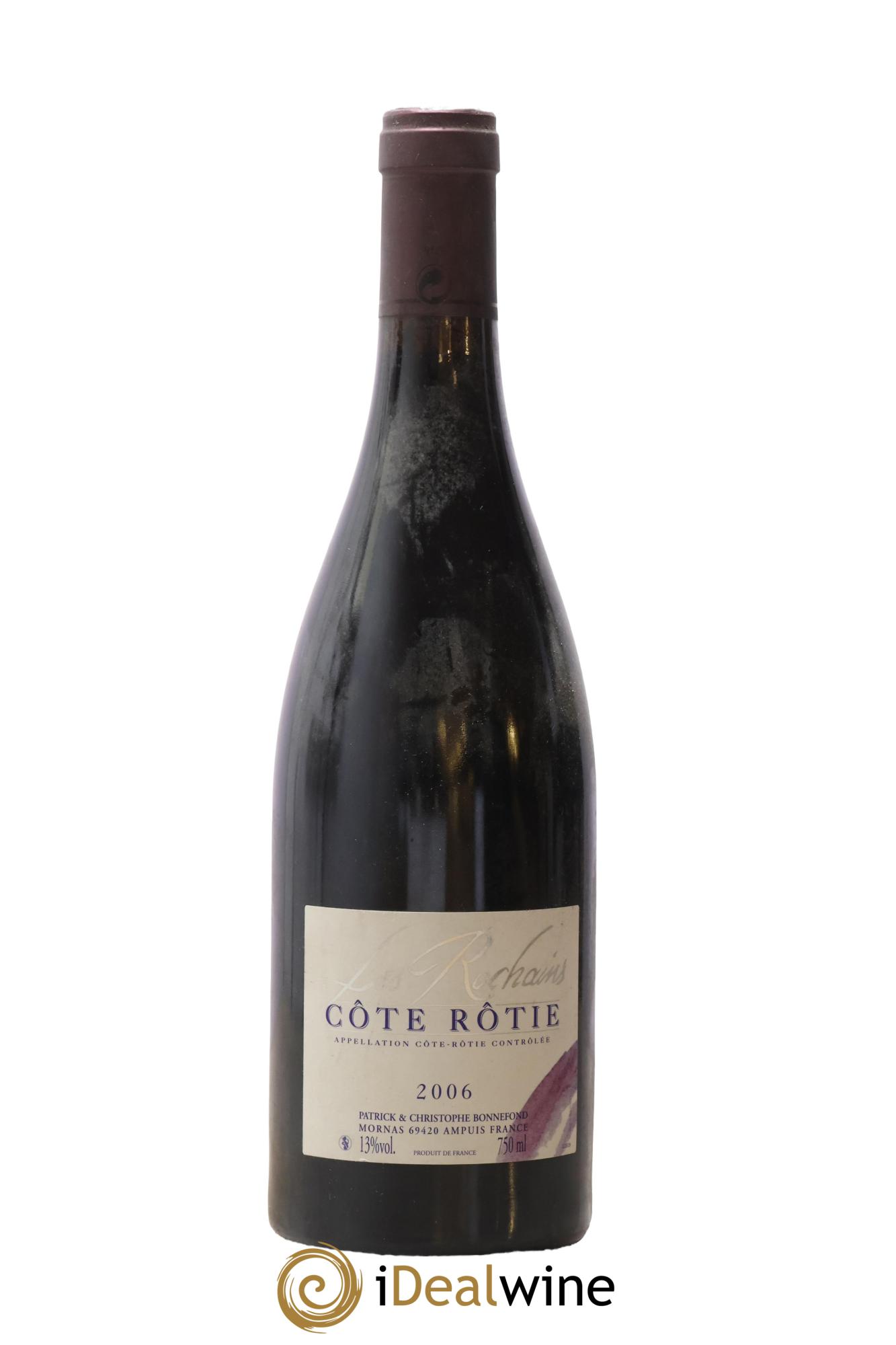 Côte-Rôtie Les Rochains Domaine Bonnefond 2006 - Lot of 1 bottle - 0