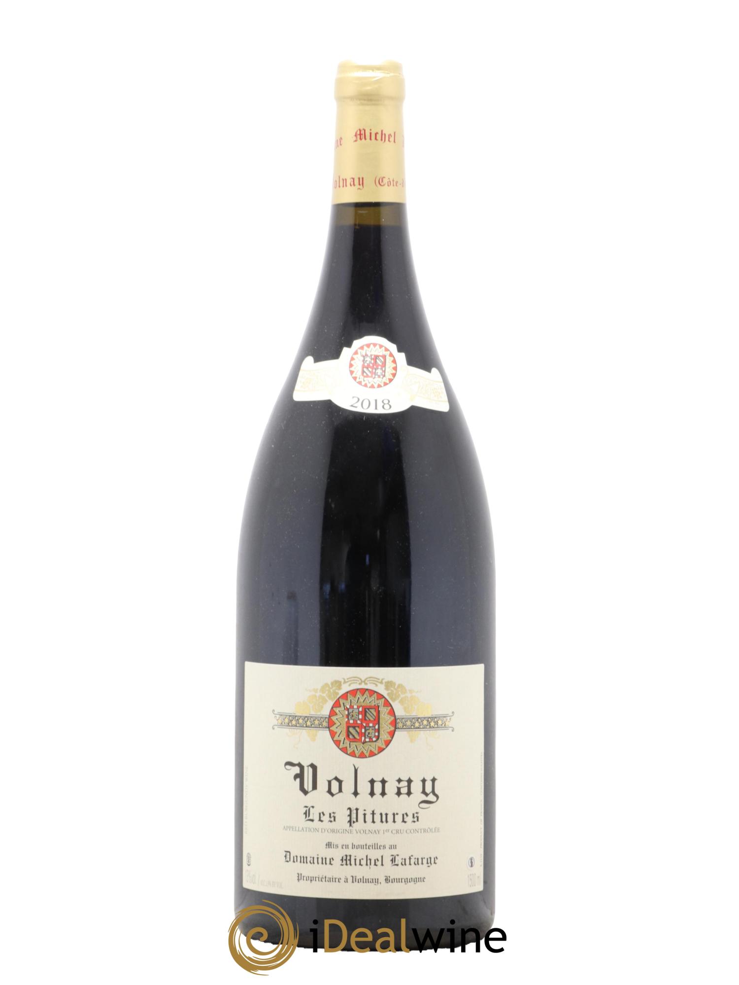 Volnay 1er Cru Les Pitures Domaine Michel Lafarge 2018 - Lot de 1 magnum - 0