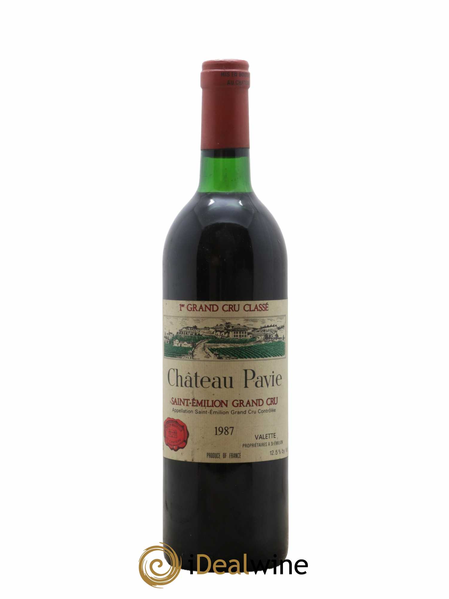 Château Pavie 1er Grand Cru Classé A 1987 - Lot de 1 bouteille - 0