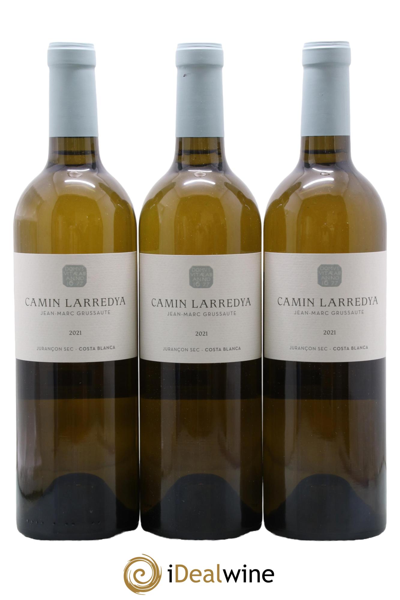 Jurançon sec Costa Blanca Camin Larredya 2021 - Lot de 3 bouteilles - 0