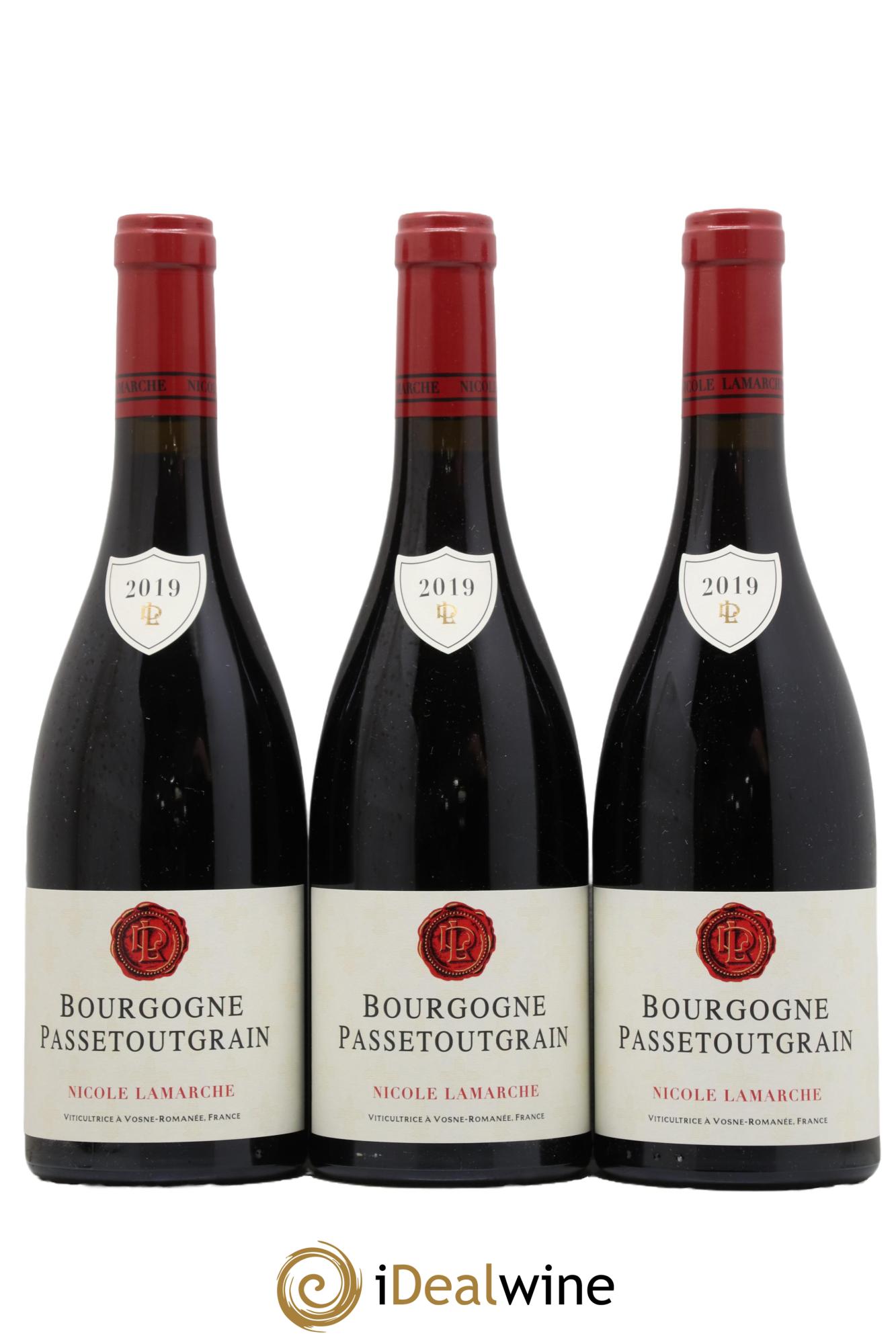 Bourgogne Passetoutgrain Domaine Lamarche 2019 - Lot de 3 bouteilles - 0