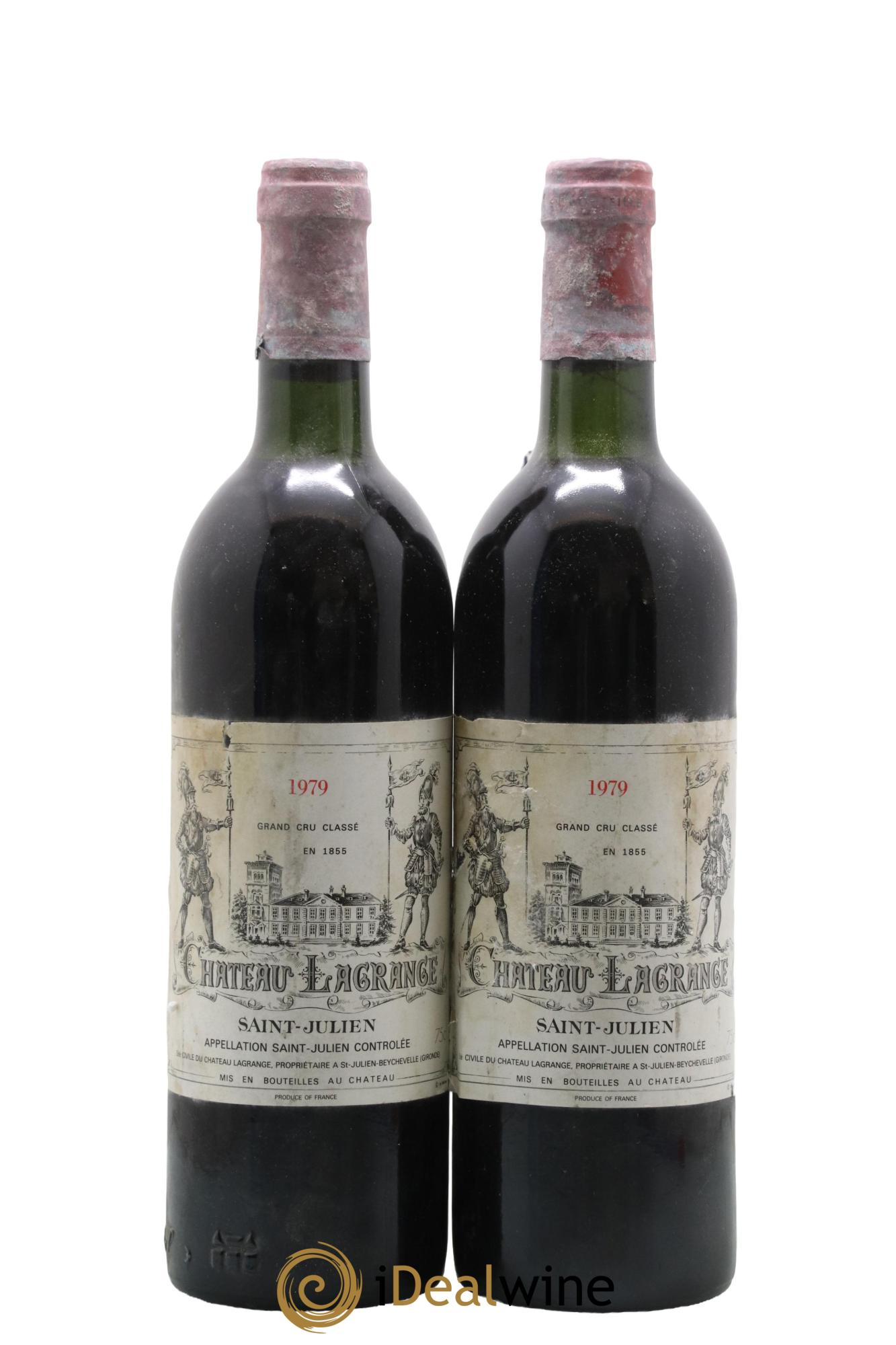Château Lagrange 3ème Grand Cru Classé 1979 - Lot de 2 bouteilles - 0
