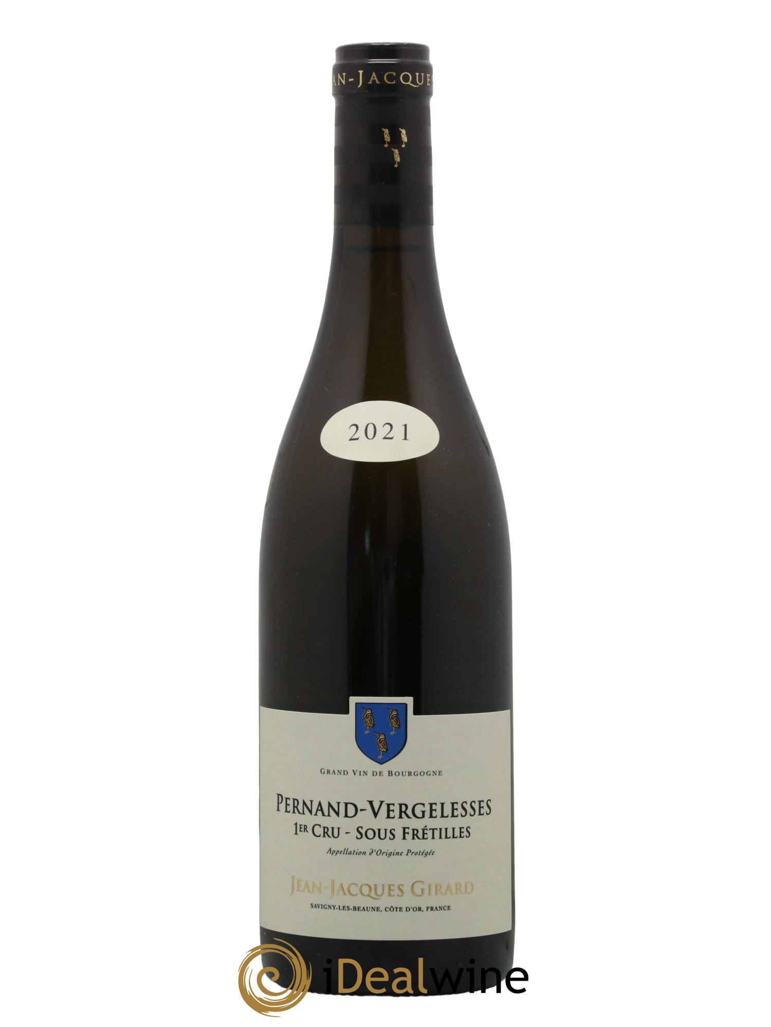 Pernand-Vergelesses 1er Cru Sous Fretilles Jean Jacques Girard 2021 - Lot de 1 bouteille - 0