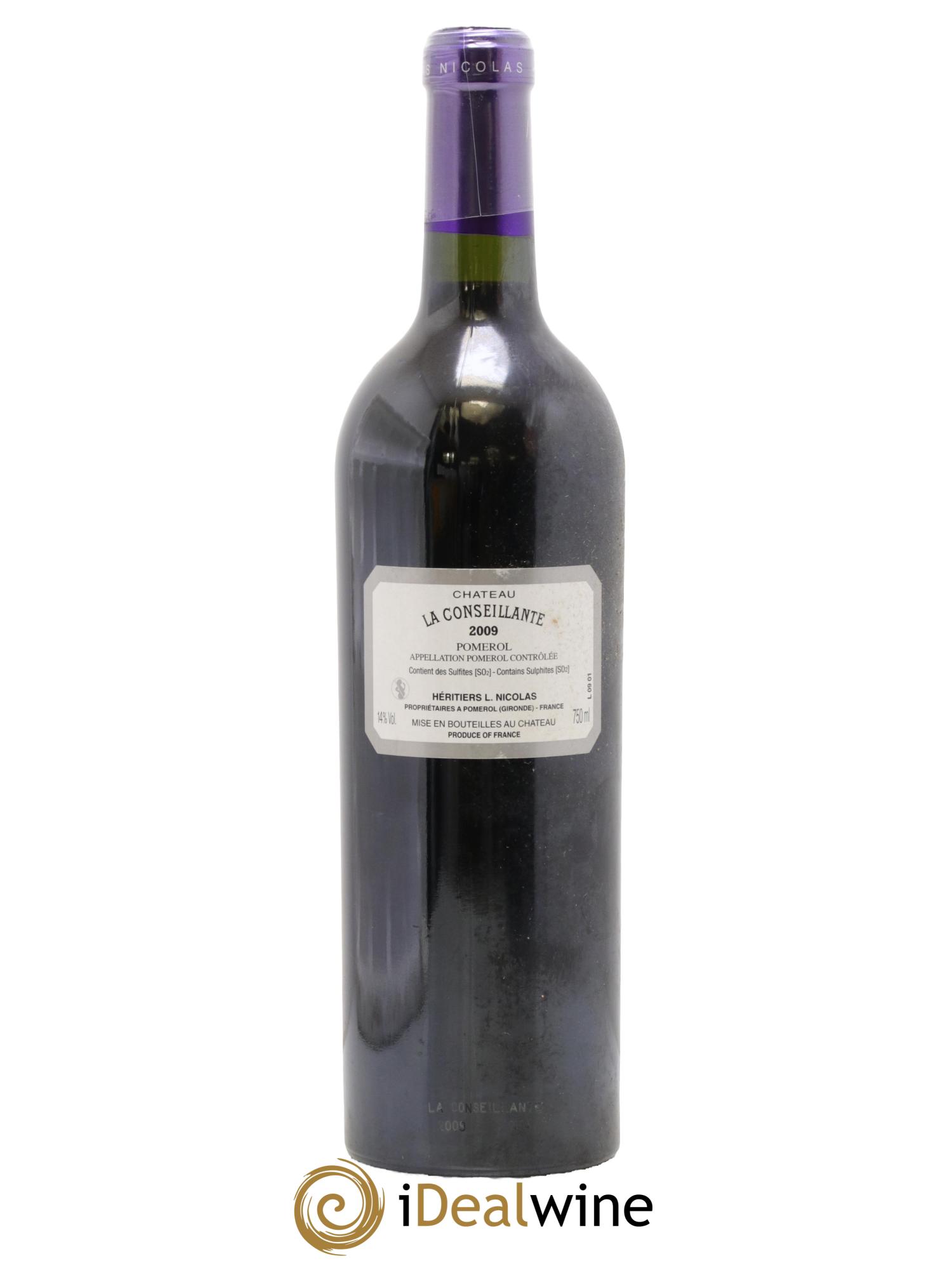 Château la Conseillante 2009 - Lot of 1 bottle - 1