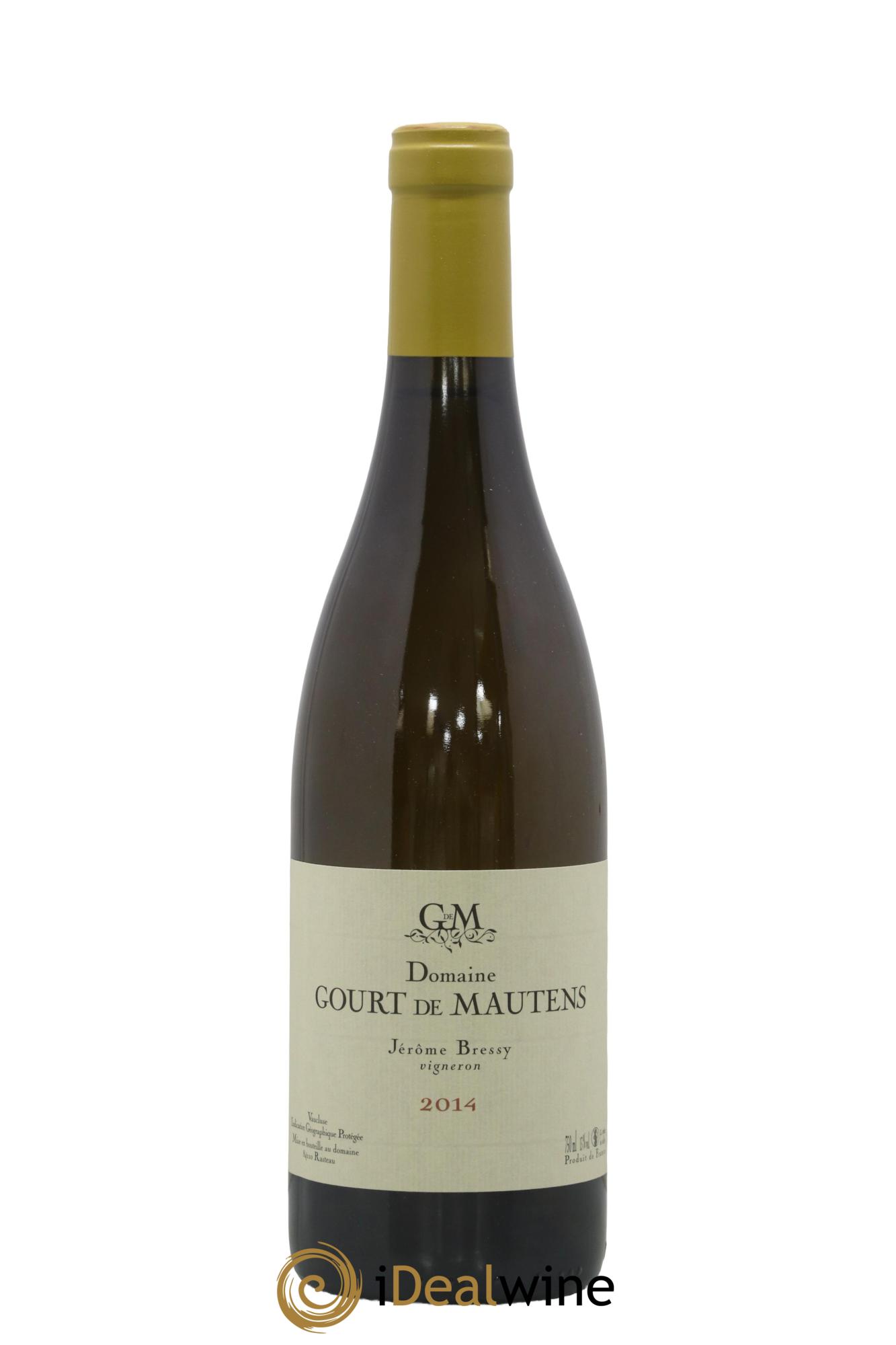 Vaucluse (Vin de Pays de Vaucluse) Domaine Gourt de Mautens - Jérôme Bressy 2014 - Lot de 1 bouteille - 0