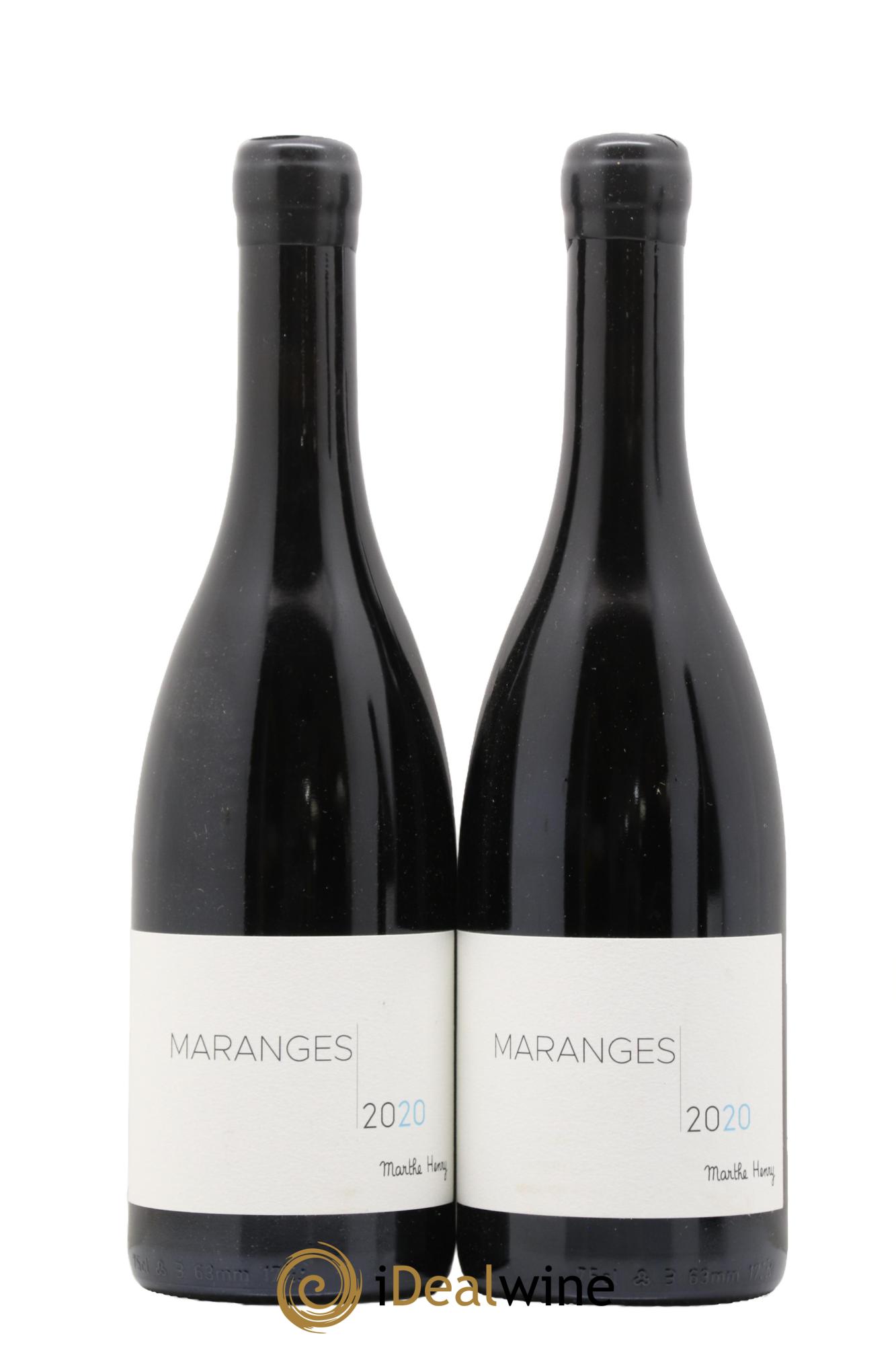 Maranges Marthe Henry 2020 - Lot de 2 bouteilles - 0