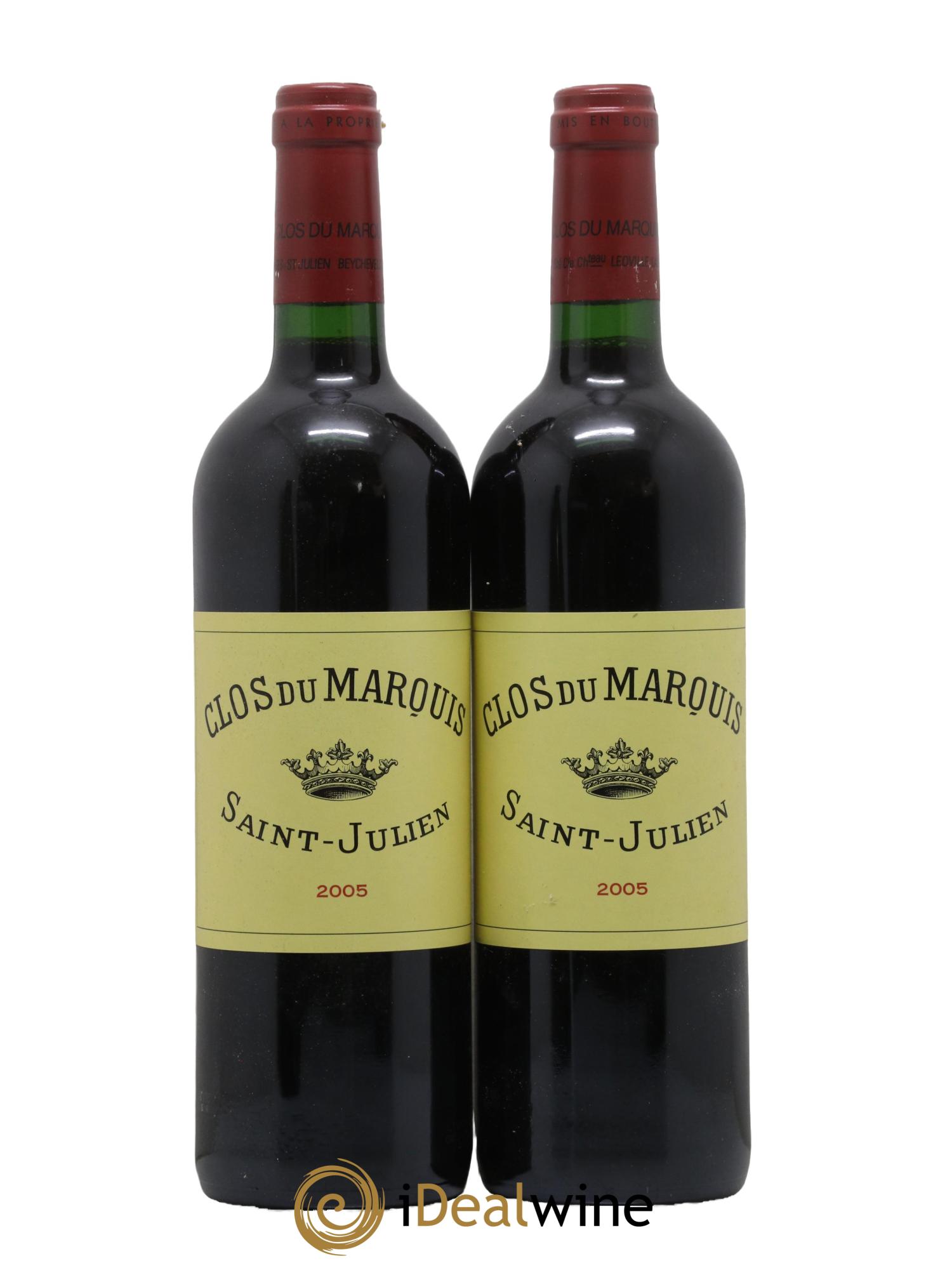 Clos du Marquis 2005 - Lot de 2 bouteilles - 0
