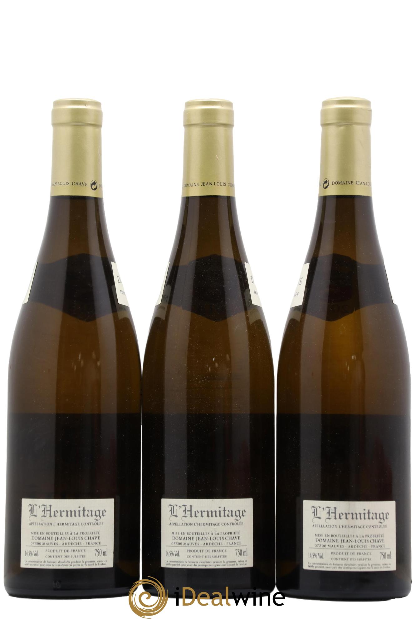 Hermitage Jean-Louis Chave 2013 - Posten von 3 Flaschen - 1