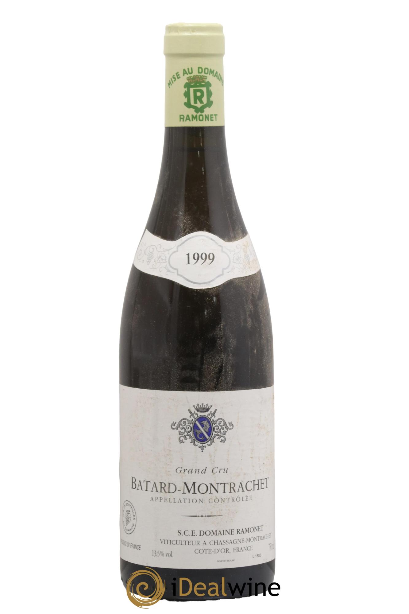 Bâtard-Montrachet Grand Cru Ramonet (Domaine) 1999 - Lot de 1 bouteille - 0