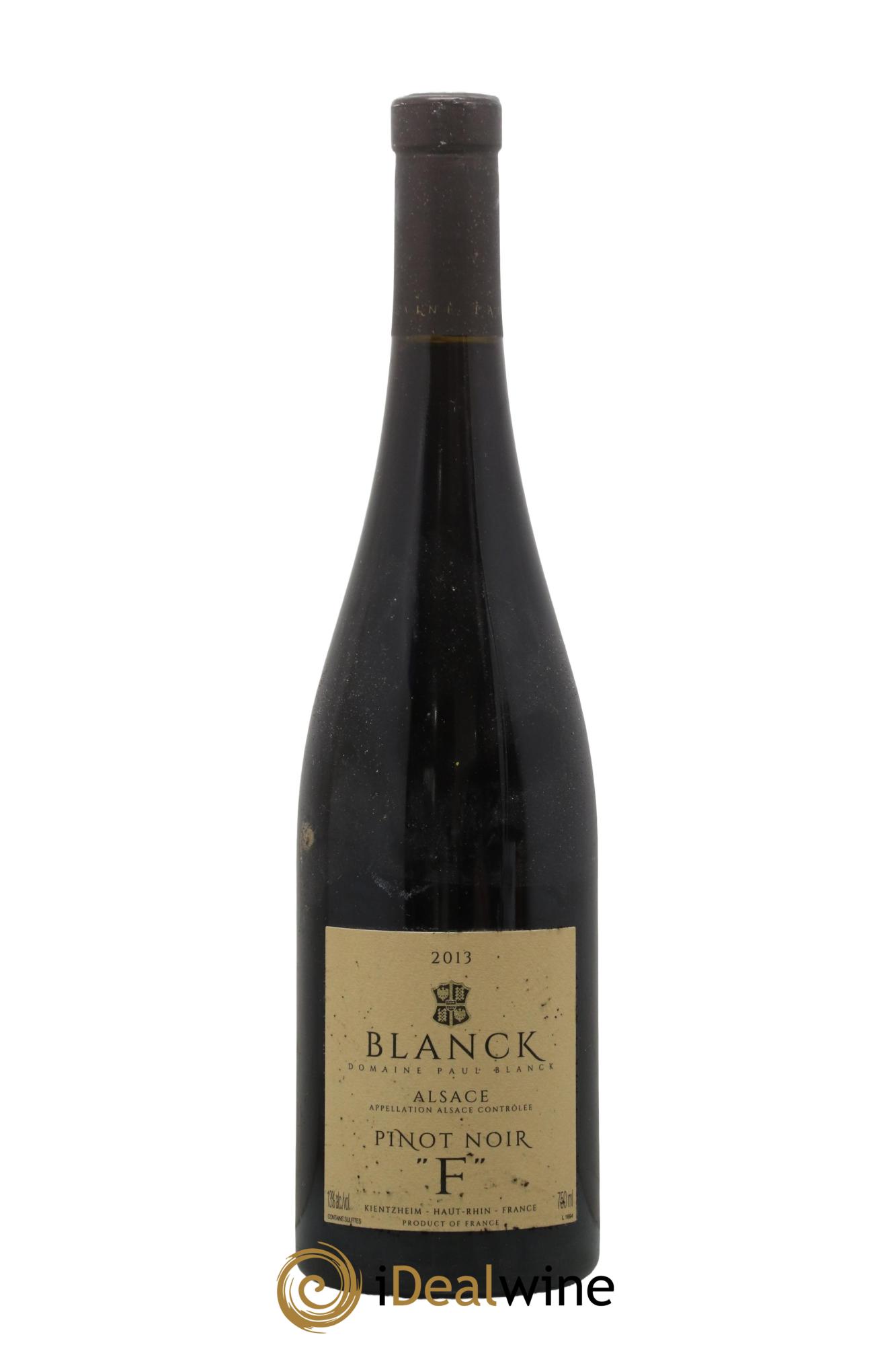 Alsace F Pinot Noir Domaine Blanck 2013 - Lotto di 1 bottiglia - 0
