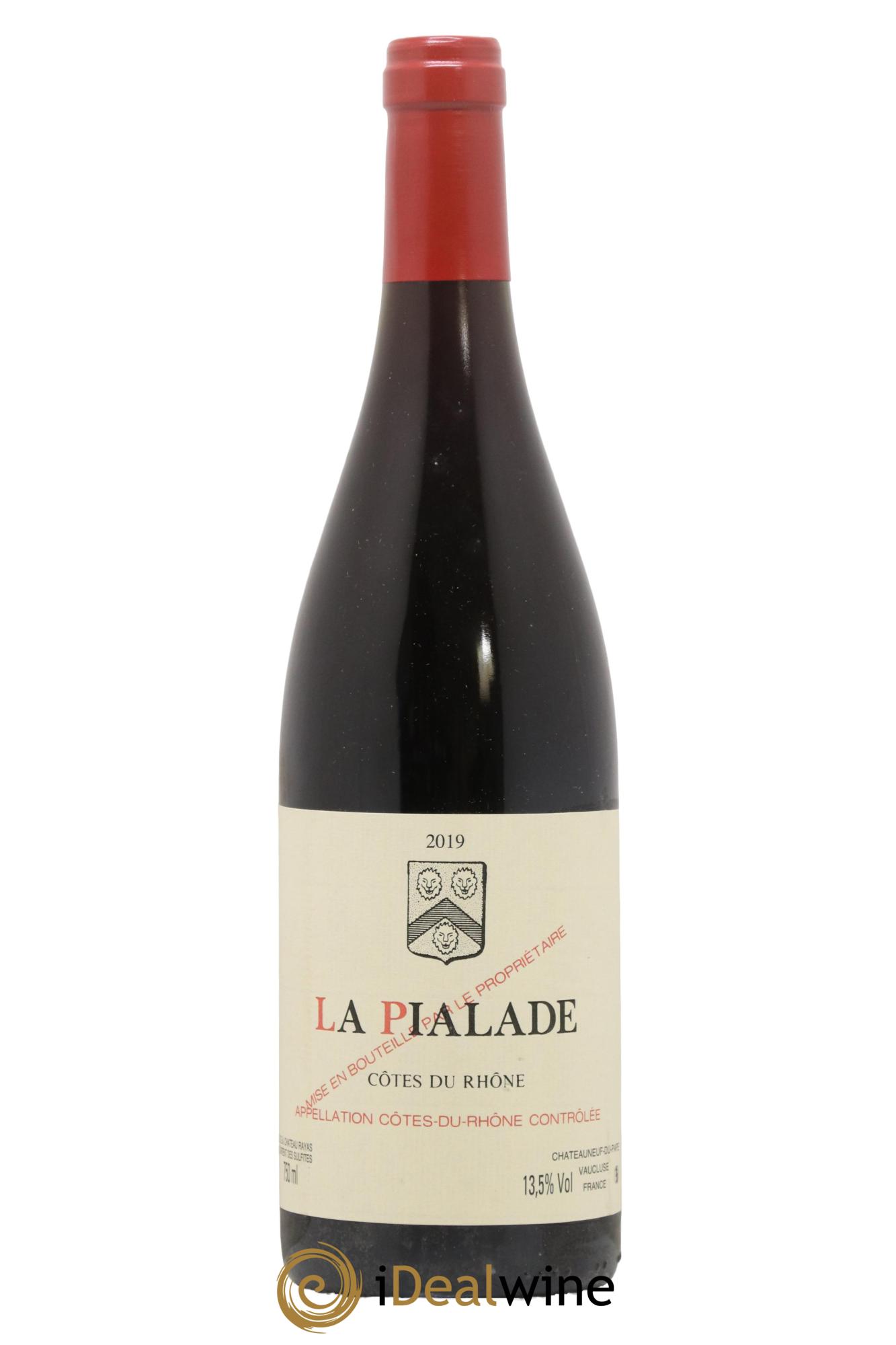 Côtes-du-Rhône La Pialade Emmanuel Reynaud 2019 - Lot de 1 bouteille - 0