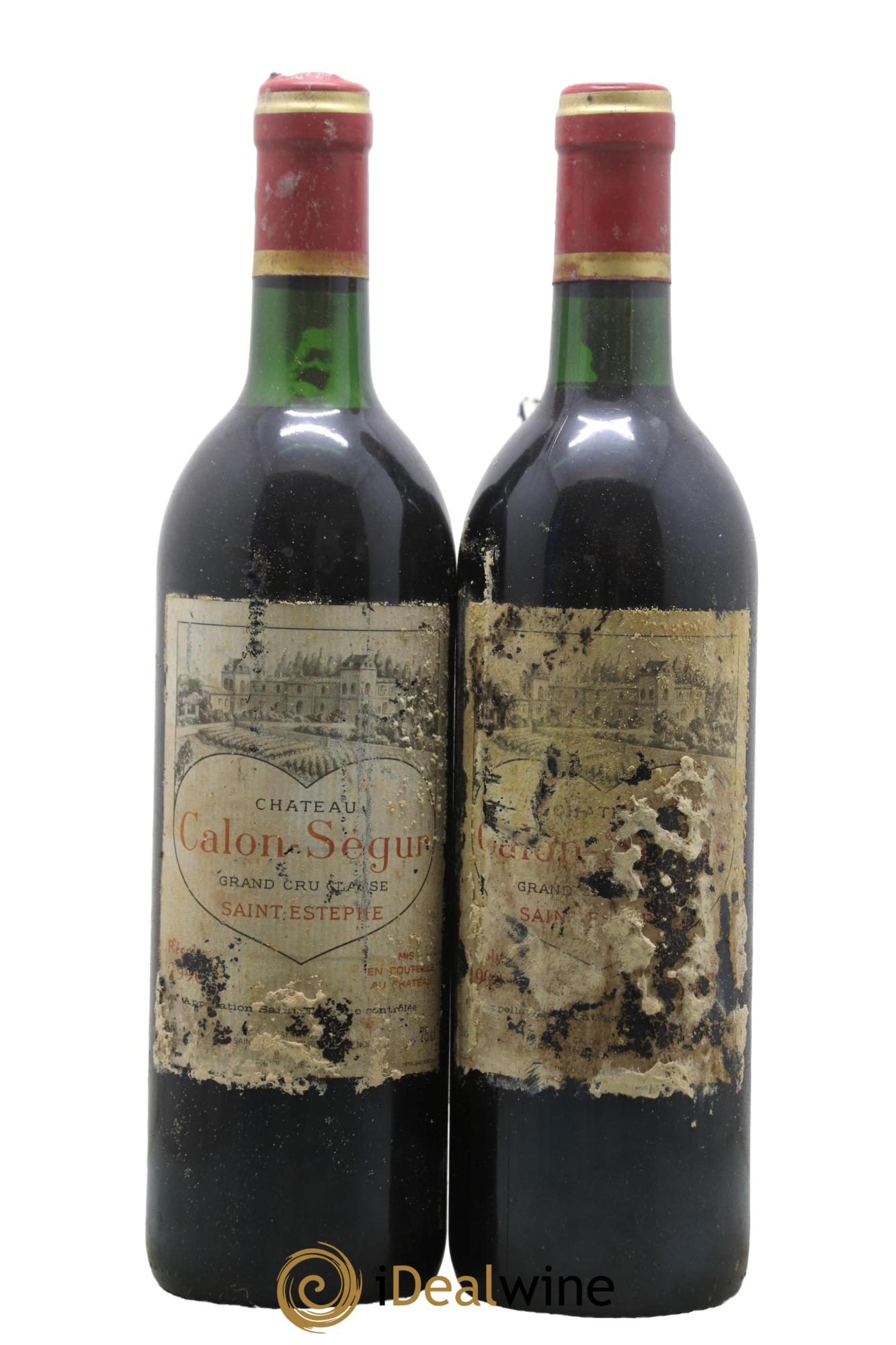 Château Calon Ségur 3ème Grand Cru Classé 1990 - Posten von 2 Flaschen - 0