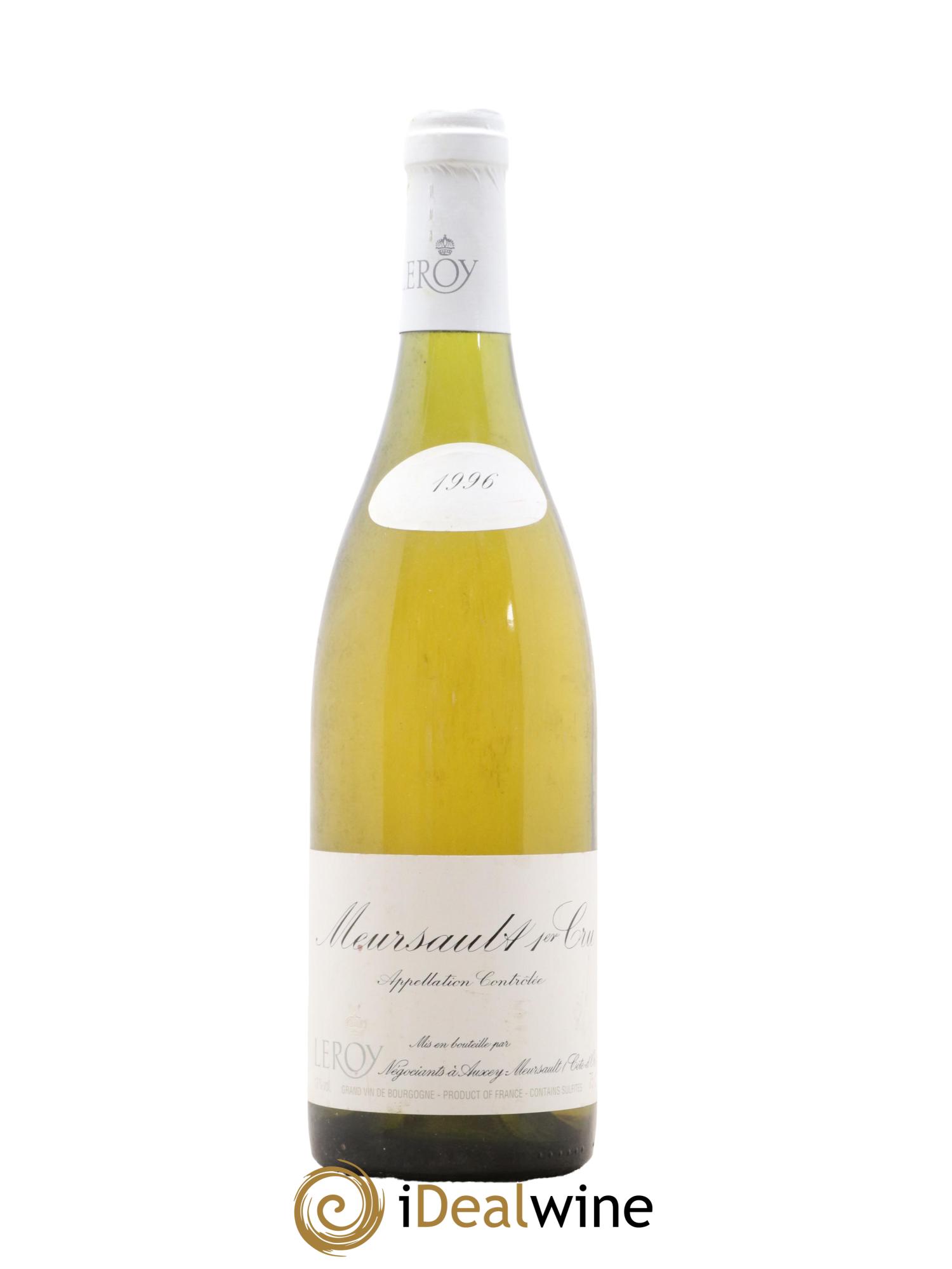 Meursault 1er Cru Leroy SA 1996 - Posten von 1 Flasche - 0