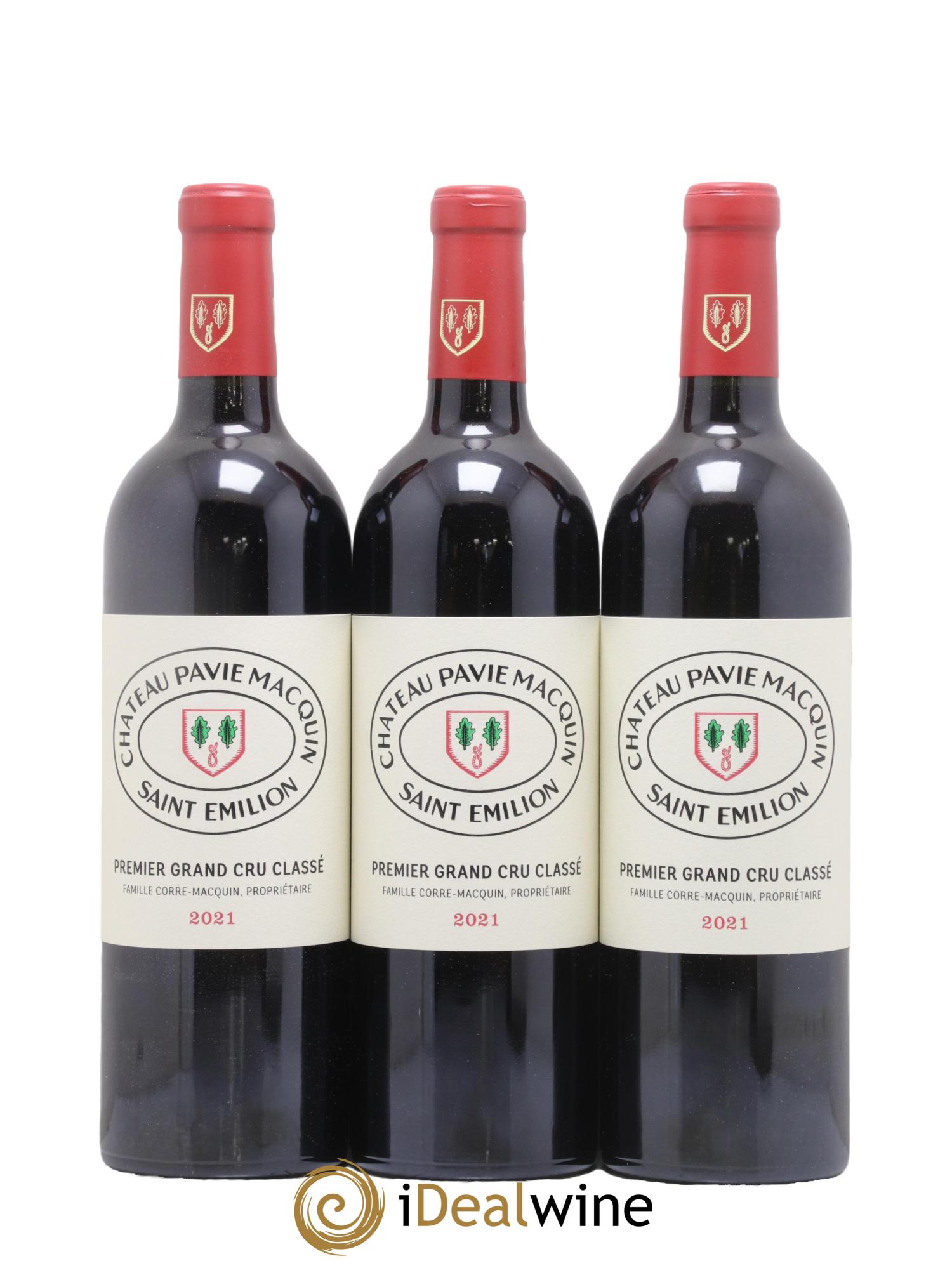 Château Pavie Macquin 1er Grand Cru Classé B 2021 - Lotto di 6 bottiglie - 1