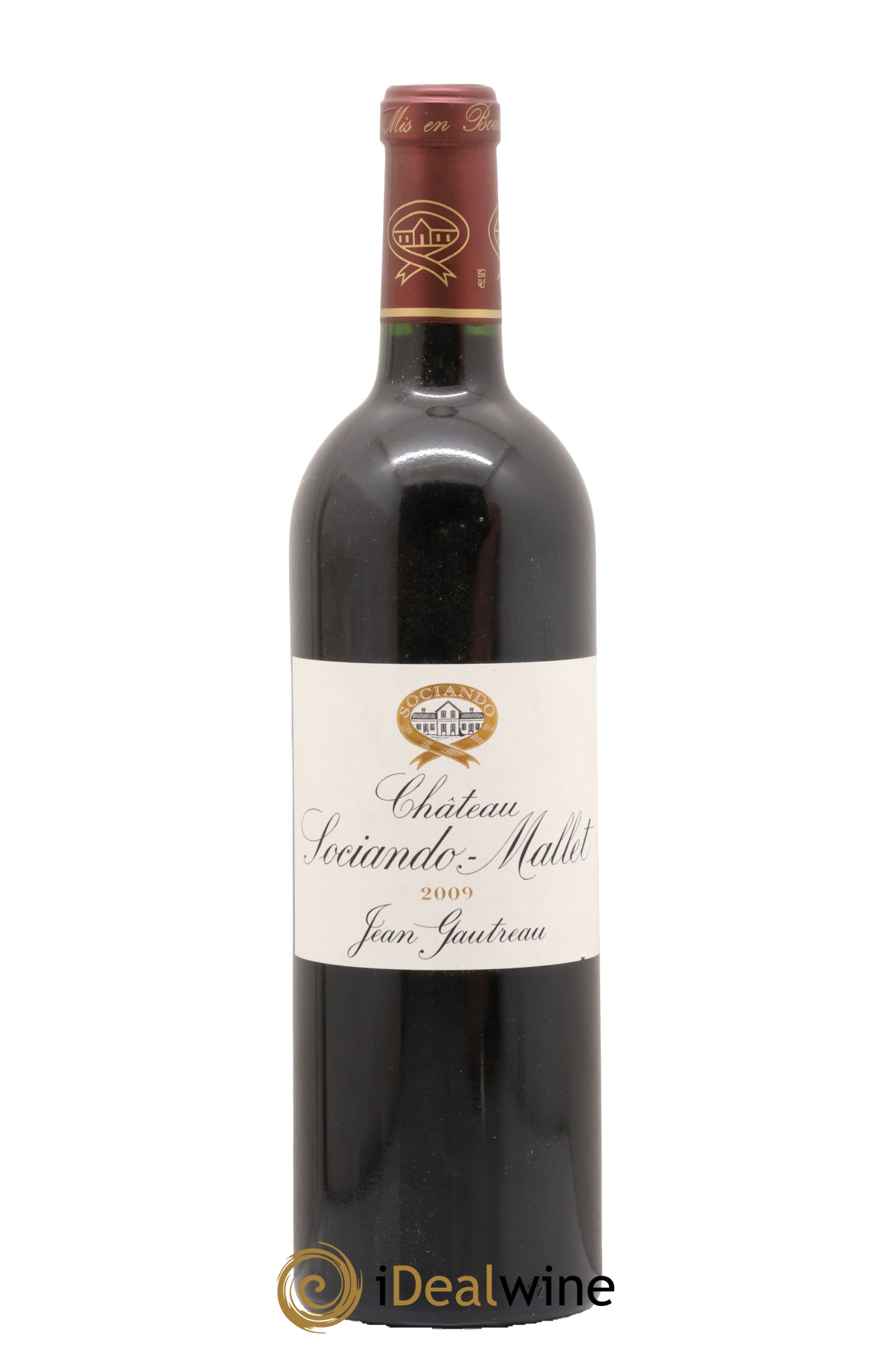 Château Sociando Mallet 2009 - Lot of 1 bottle - 0