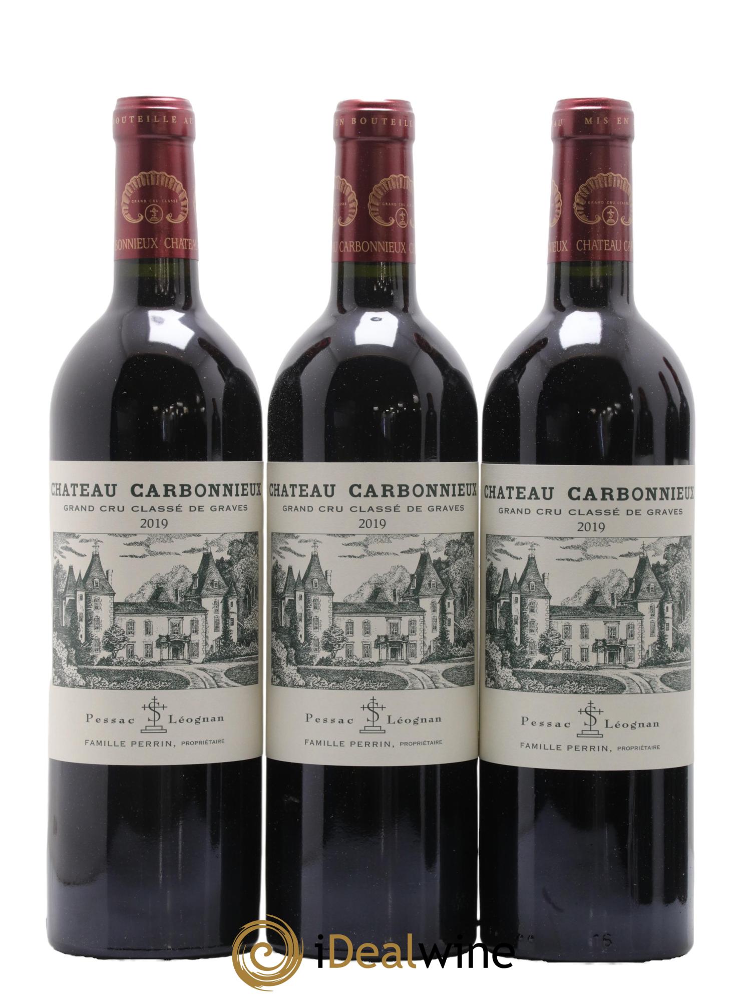 Château Carbonnieux Cru Classé de Graves 2019 - Lot de 6 bouteilles - 1