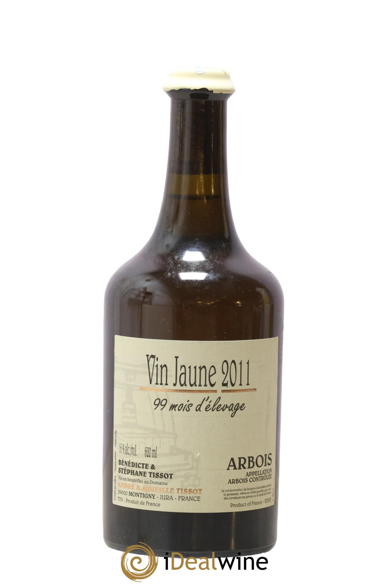Arbois Vin Jaune 99 mois d'élevage Bénédicte et Stéphane Tissot 2011 - Lot de 1 clavelin - 0
