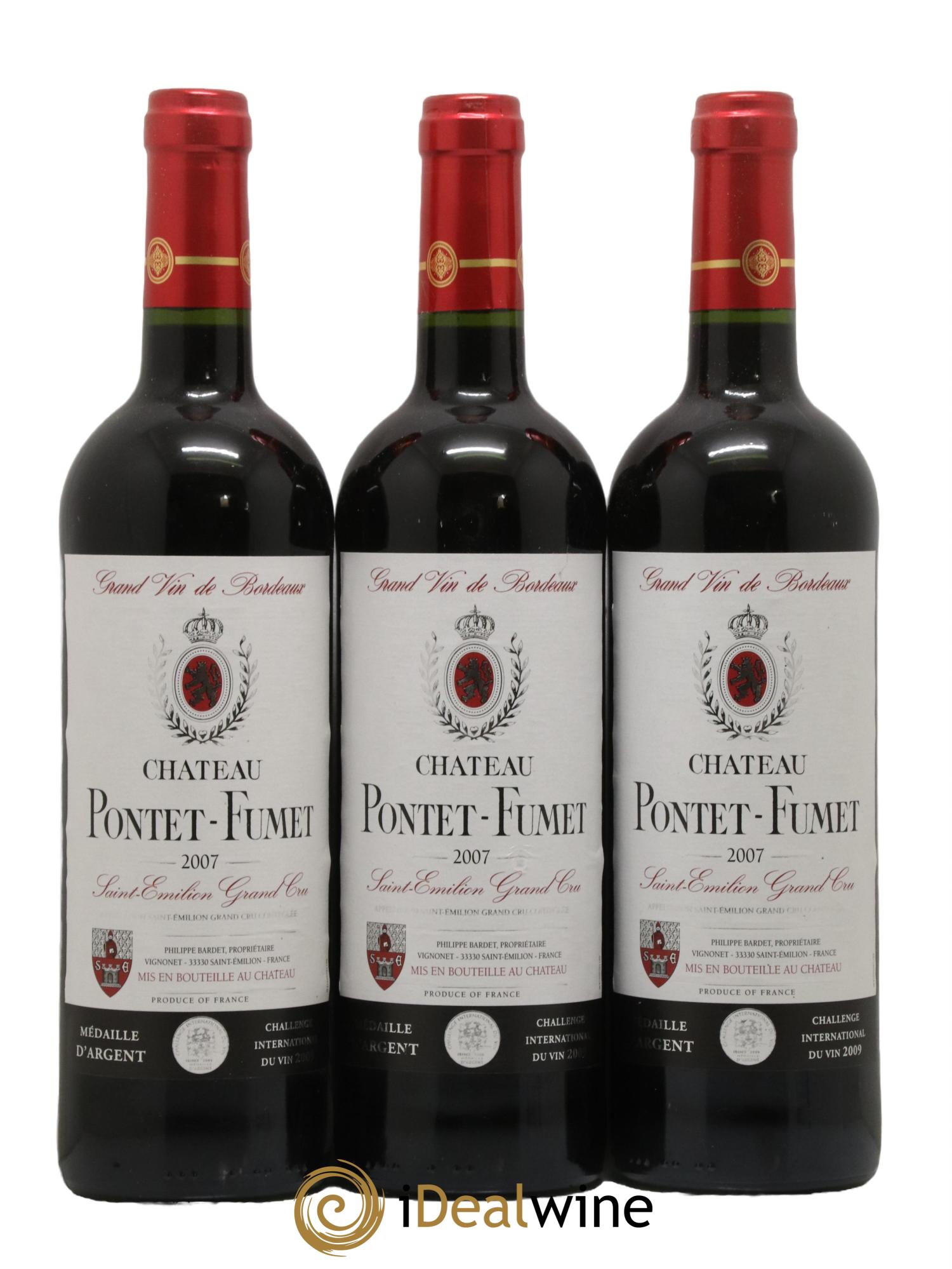 Pontet-Fumet 2007 - Posten von 6 Flaschen - 2