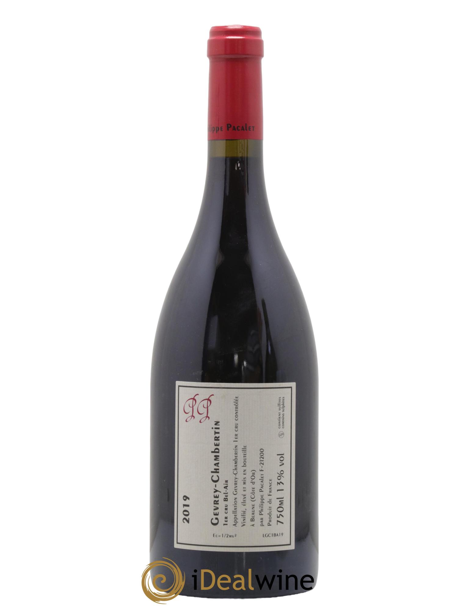 Gevrey-Chambertin 1er Cru Bel Air Philippe Pacalet 2019 - Lot de 1 bouteille - 1