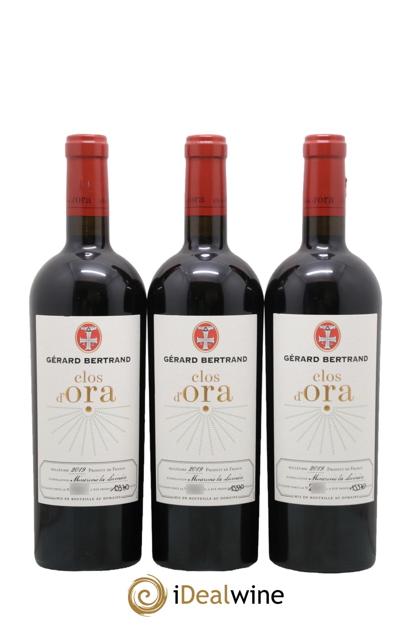 Minervois La Livinière Clos d'Ora Gérard Bertrand 2019 - Lot of 6 bottles - 2