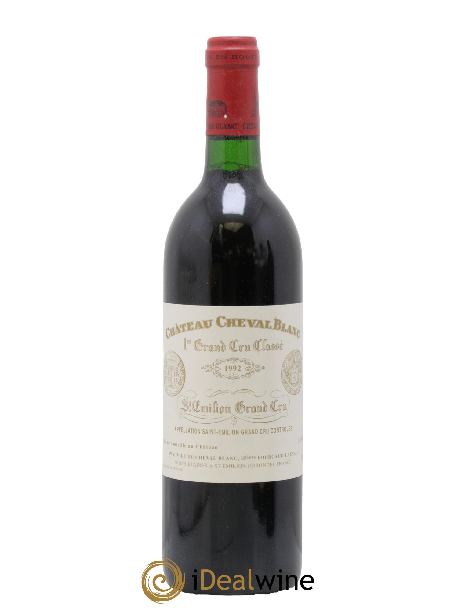 Château Cheval Blanc 1er Grand Cru Classé A 1992 - Lot of 1 bottle - 0