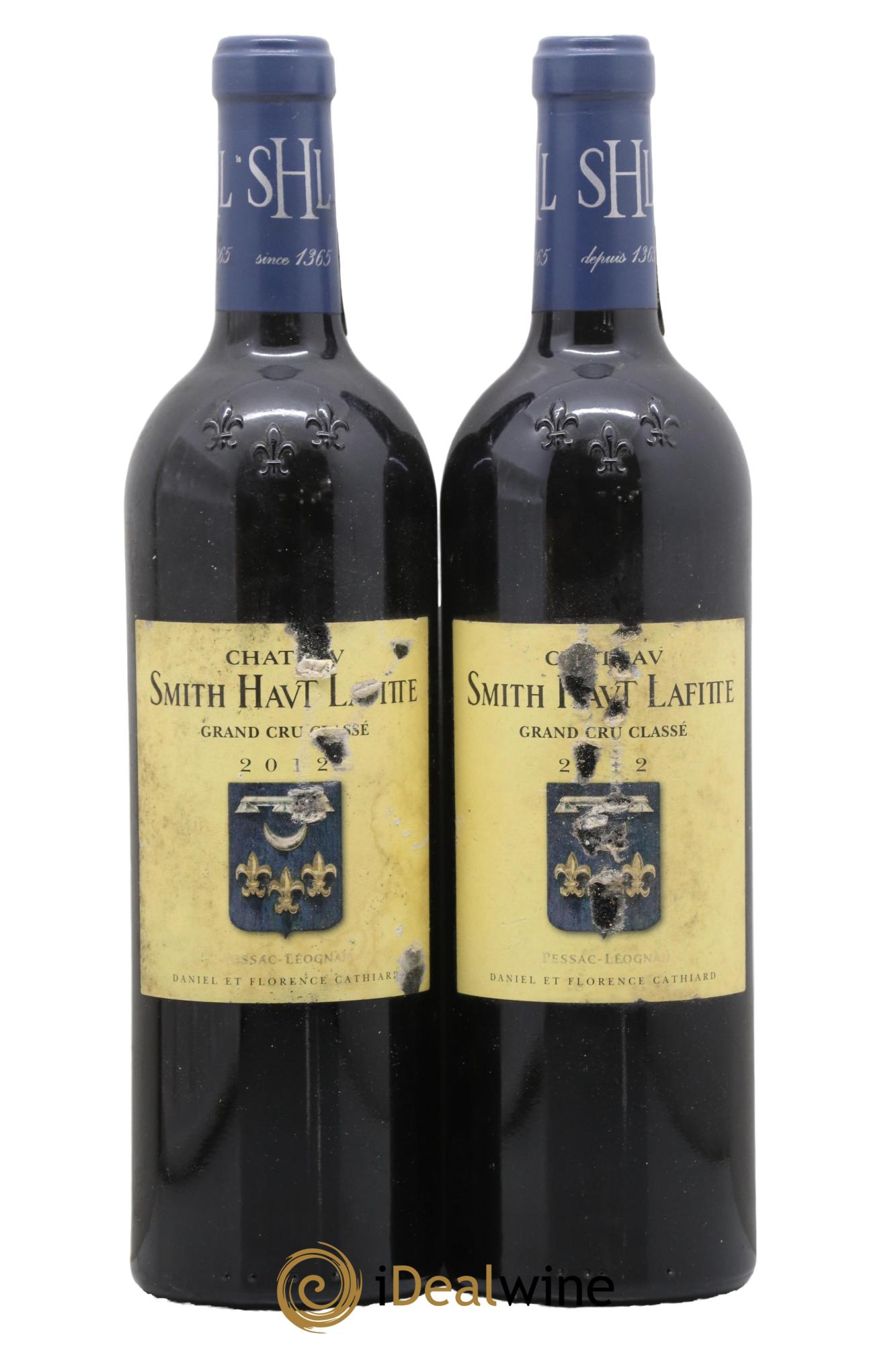 Château Smith Haut Lafitte Cru Classé de Graves 2012 - Lot of 2 bottles - 0