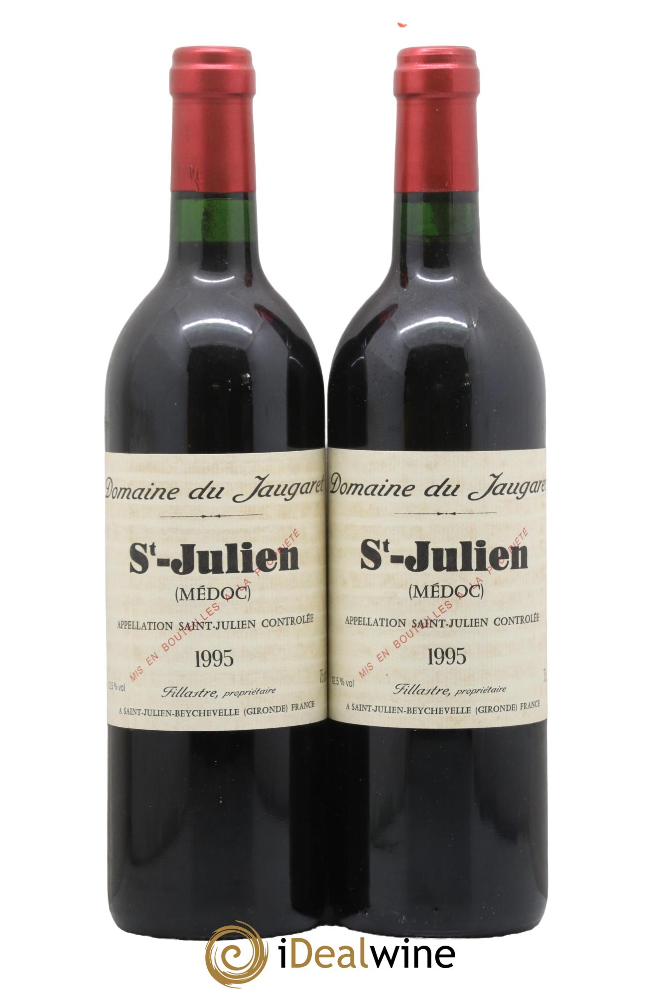 Domaine du Jaugaret 1995 - Lot de 2 bouteilles - 0