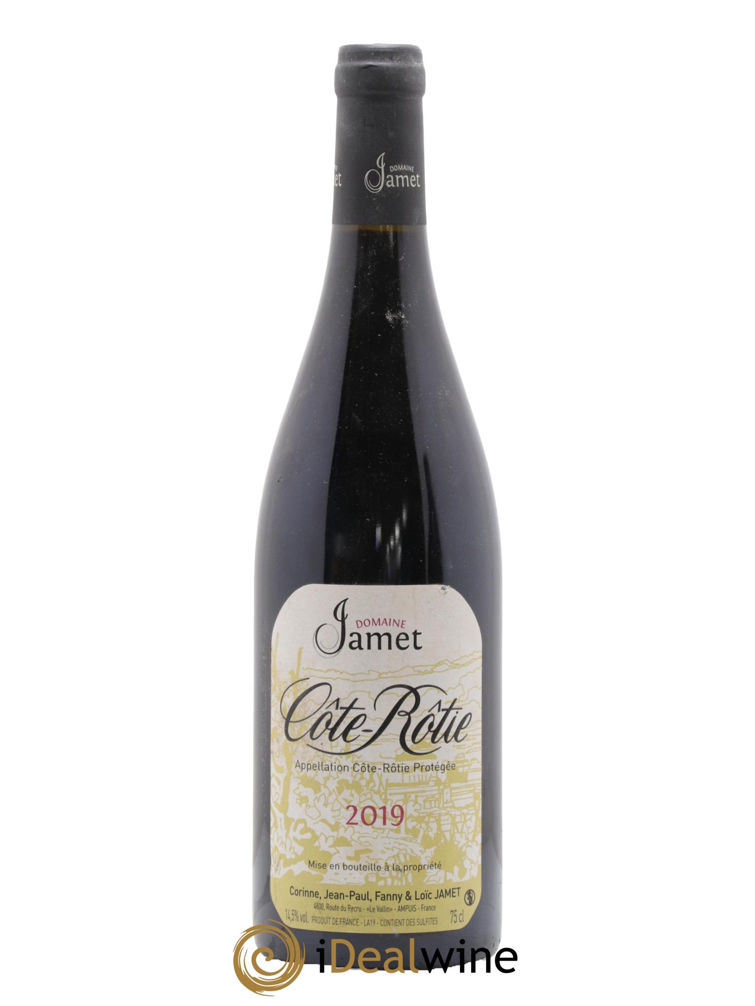 Côte-Rôtie Jamet (Domaine) 2019 - Lot de 1 bouteille - 0