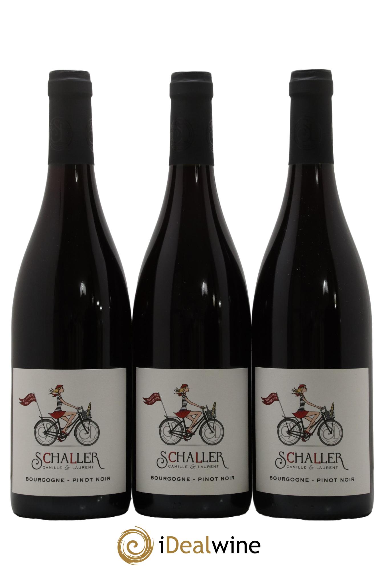 Bourgogne Pinot Noir Camille Et Laurent Schaller 2023 - Lot de 3 bouteilles - 0