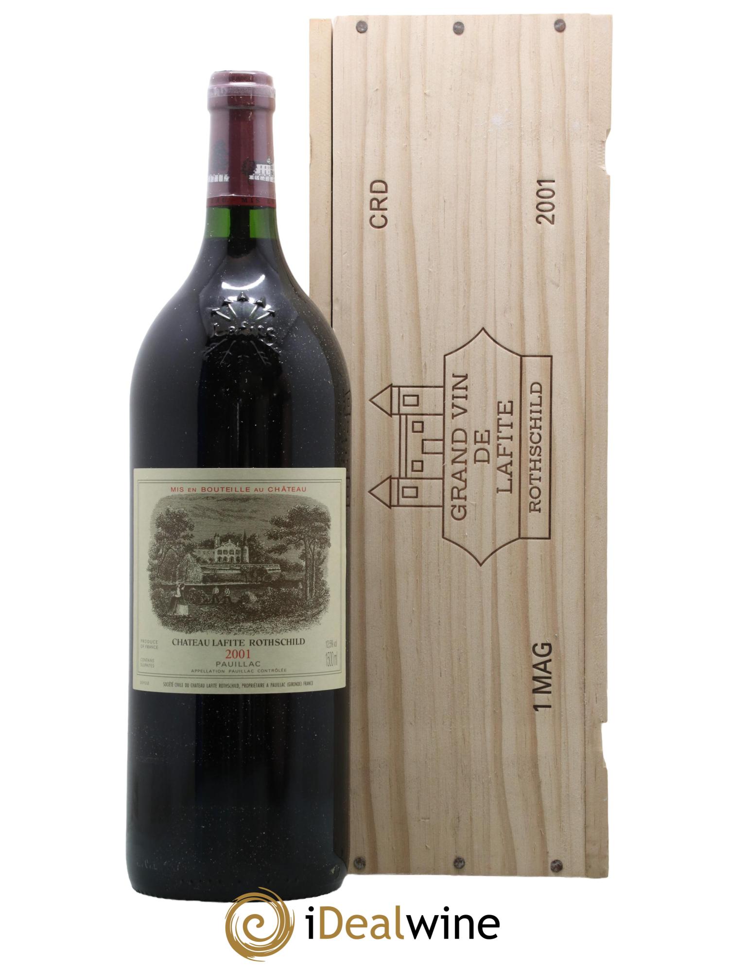 Château Lafite Rothschild 1er Grand Cru Classé 2001 - Lot de 1 magnum - 0