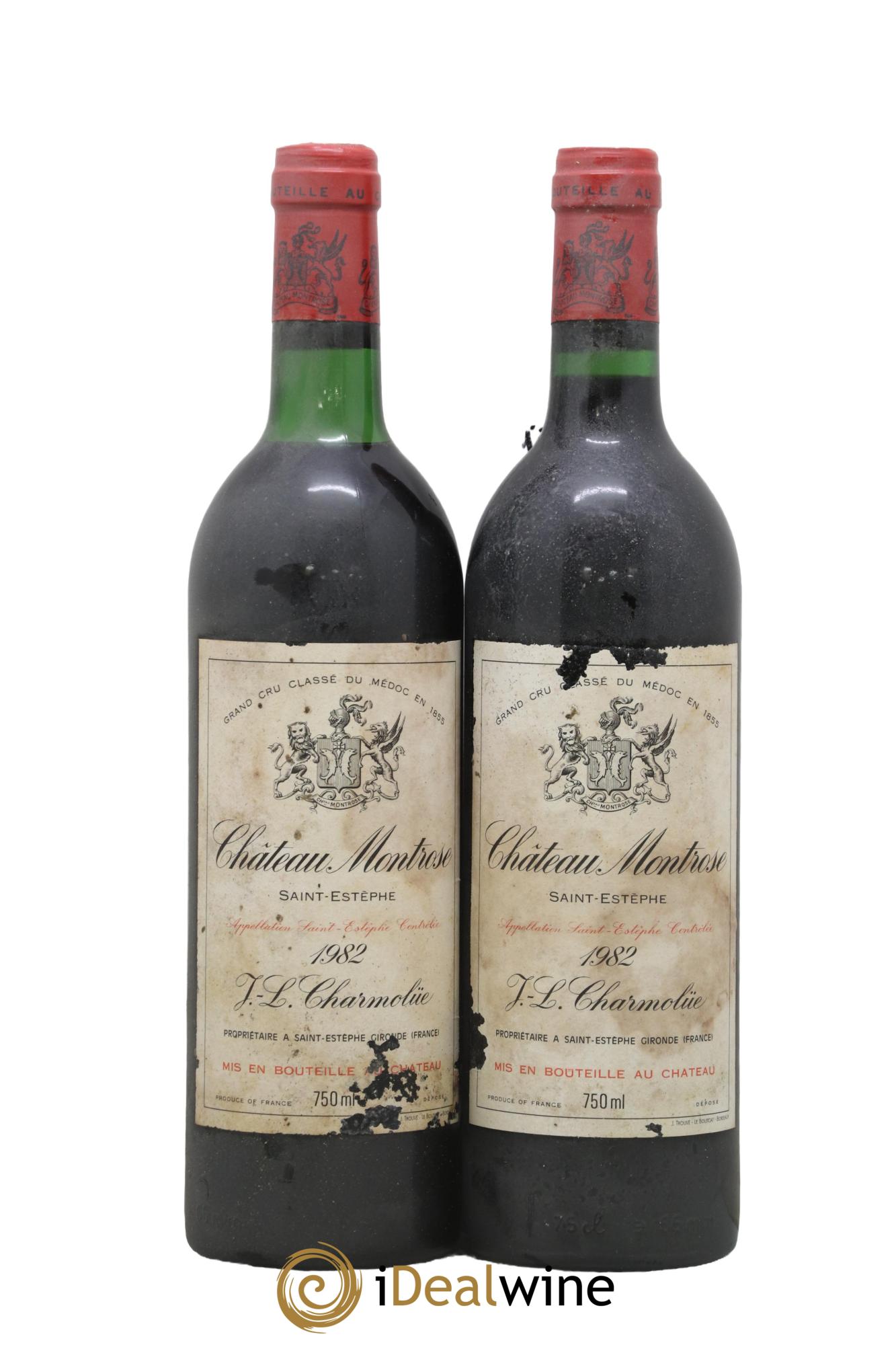 Château Montrose 2ème Grand Cru Classé 1982 - Lot of 2 bottles - 0