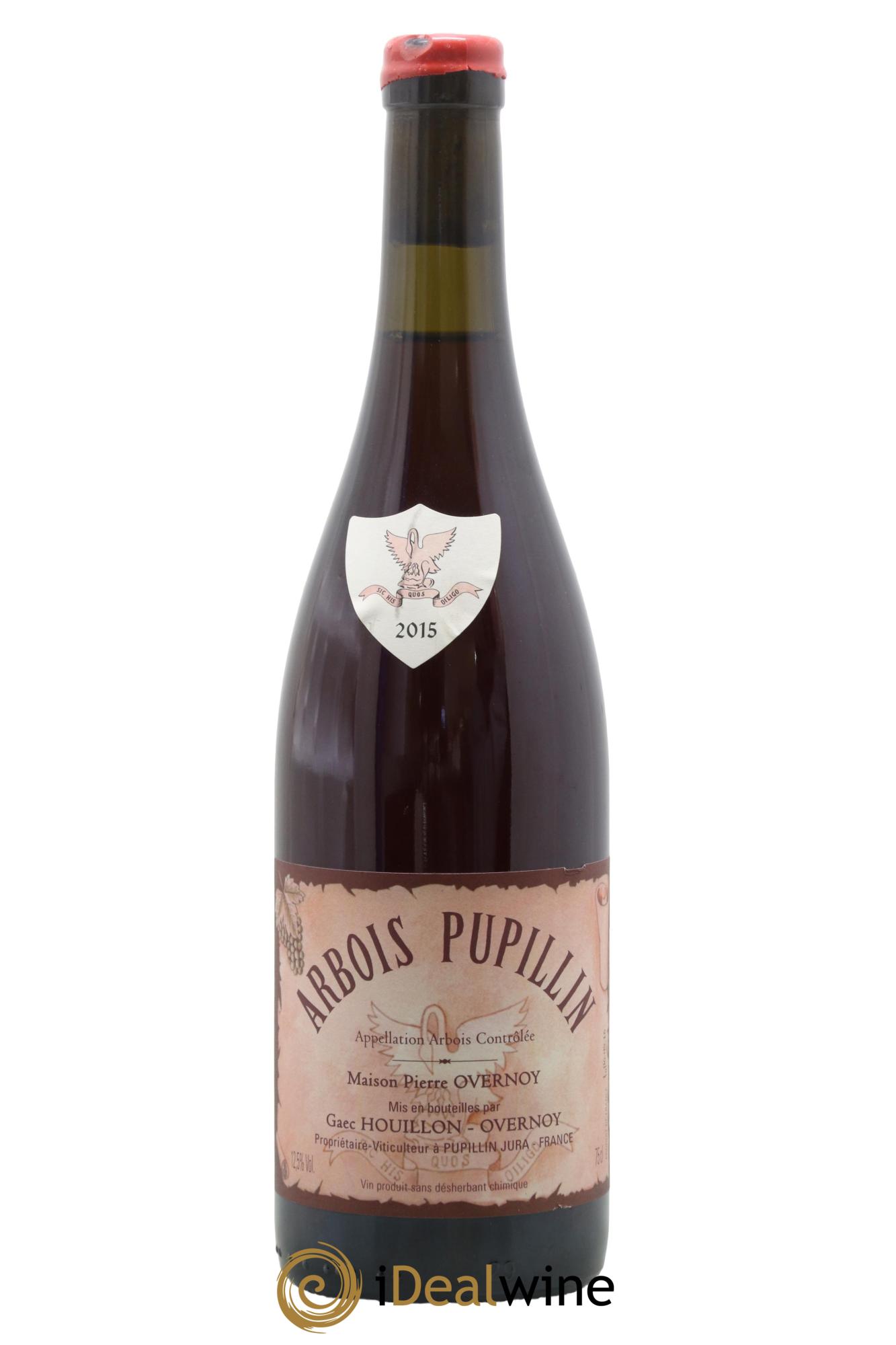 Arbois-Pupillin Poulsard (cire rouge) Overnoy-Houillon (Domaine) 2015 - Lot de 1 bouteille - 0