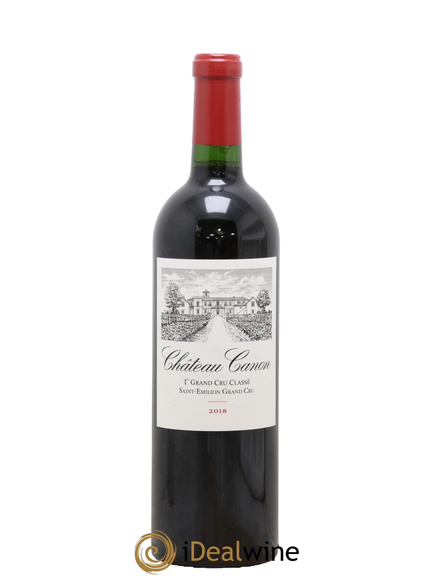 Château Canon 1er Grand Cru Classé B 2018 - Posten von 1 Flasche - 0