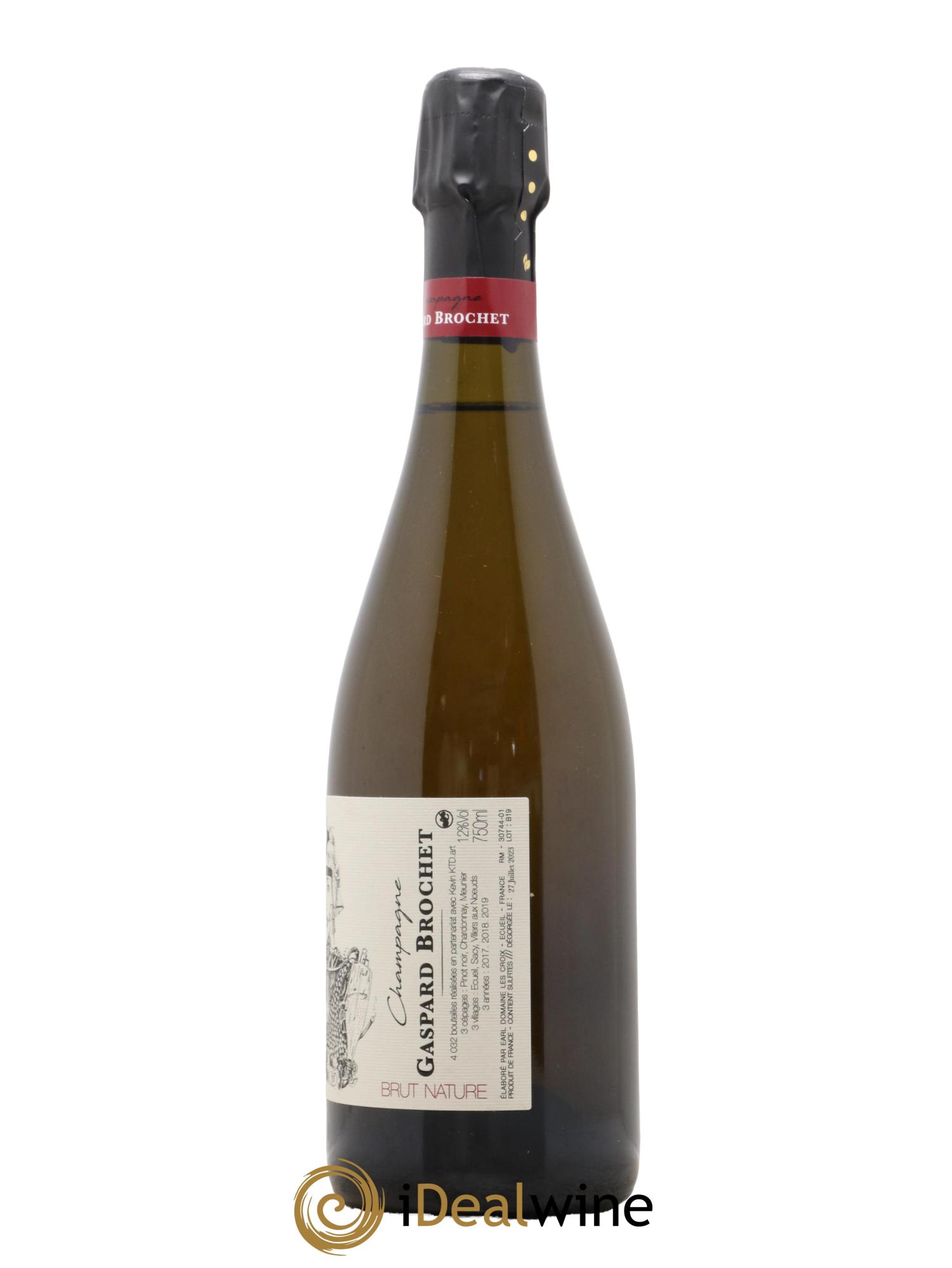 333.c Brut Nature Gaspard Brochet - Lot de 1 bouteille - 1