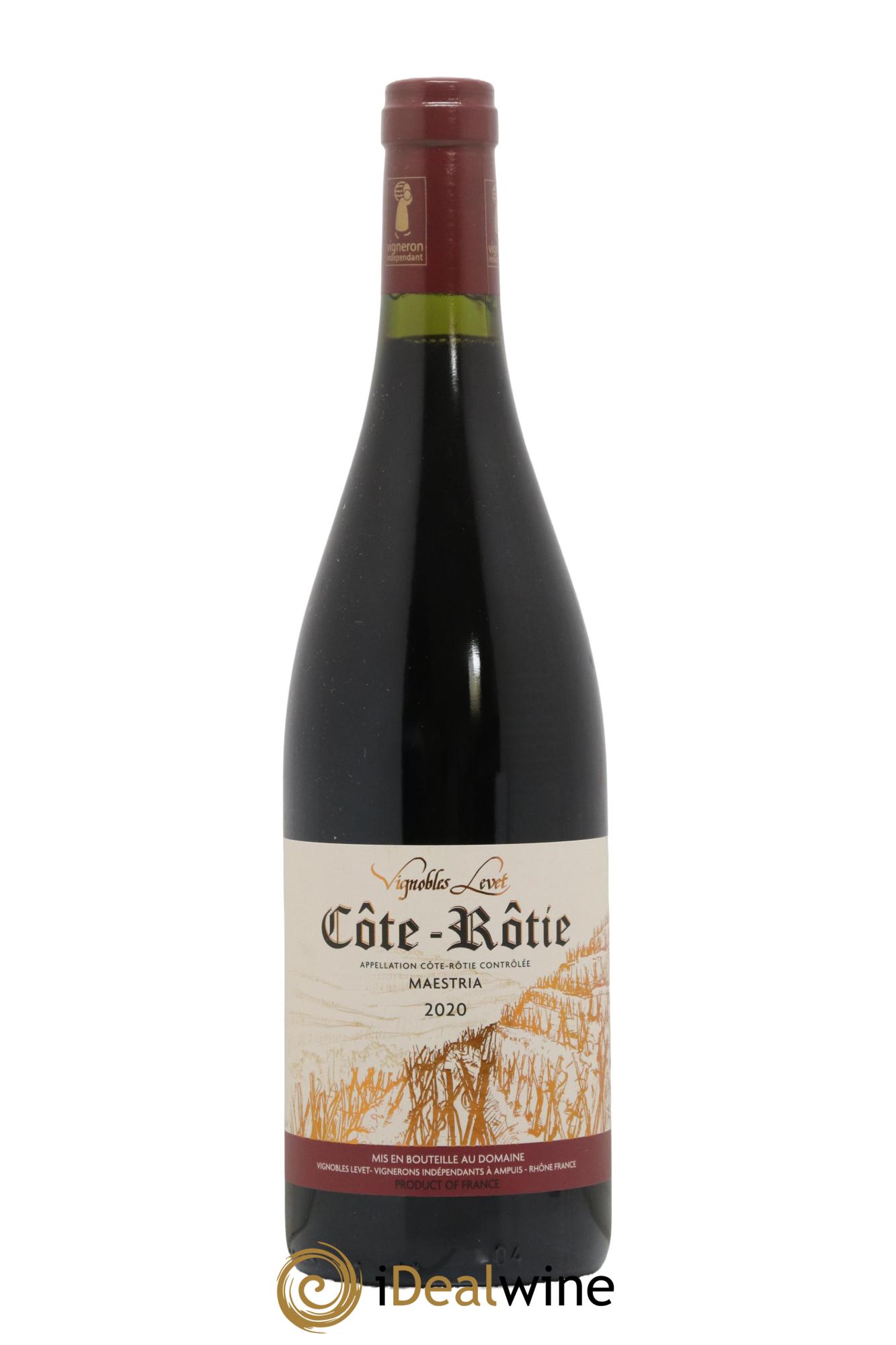 Côte-Rôtie Maestria Vignobles Levet 2020 - Lot de 1 bouteille - 0