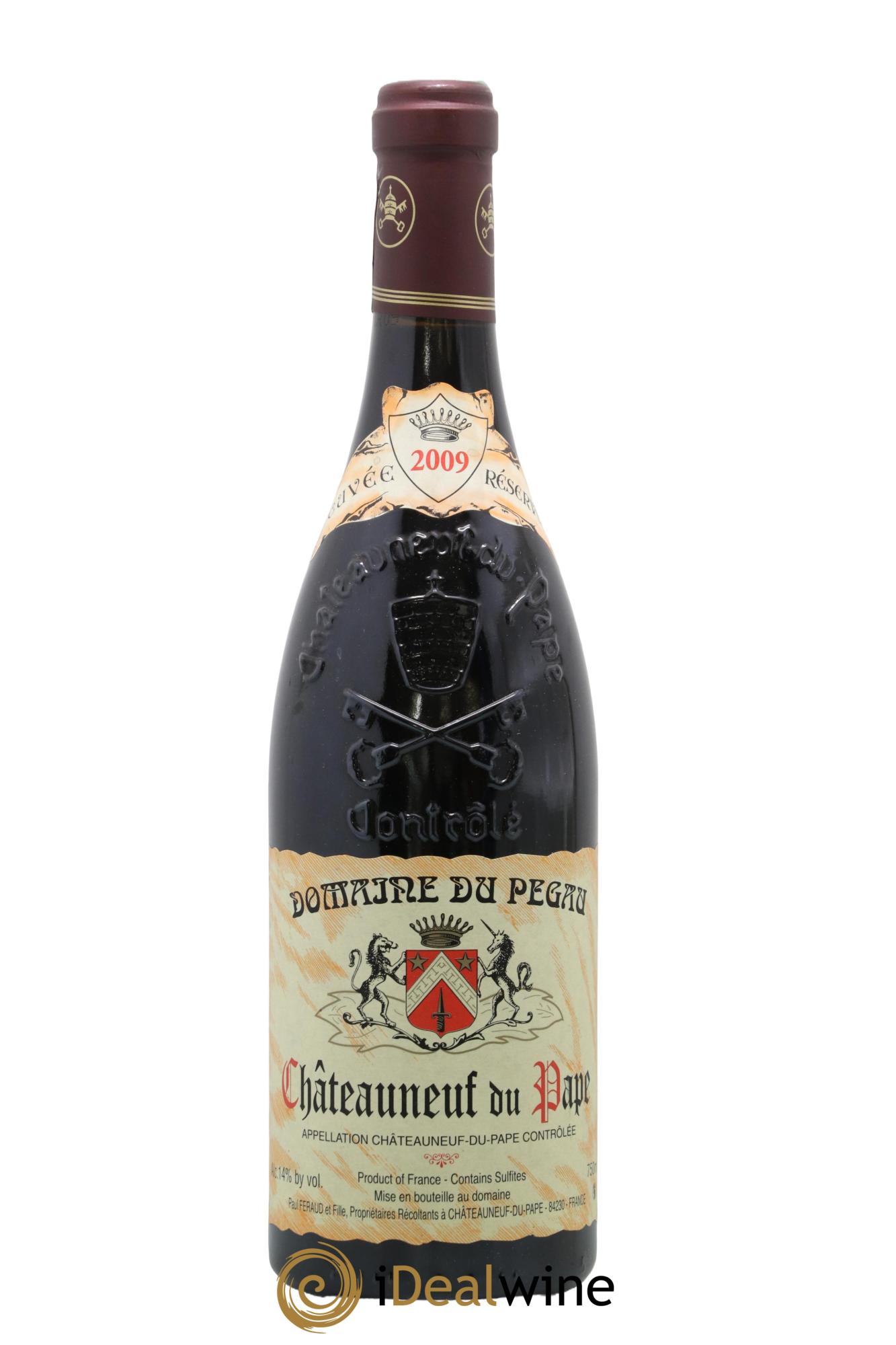 Châteauneuf-du-Pape Domaine du Pégau Cuvée Réservée Paul et Laurence Féraud 2009 - Lot of 1 bottle - 0