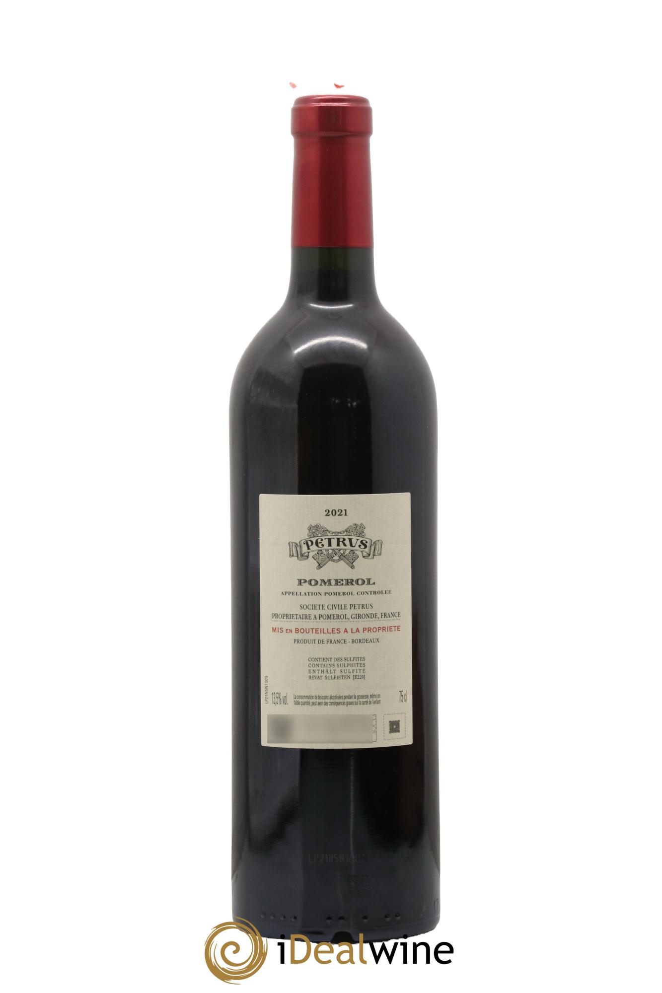 Petrus 2021 - Lot de 1 bouteille - 1