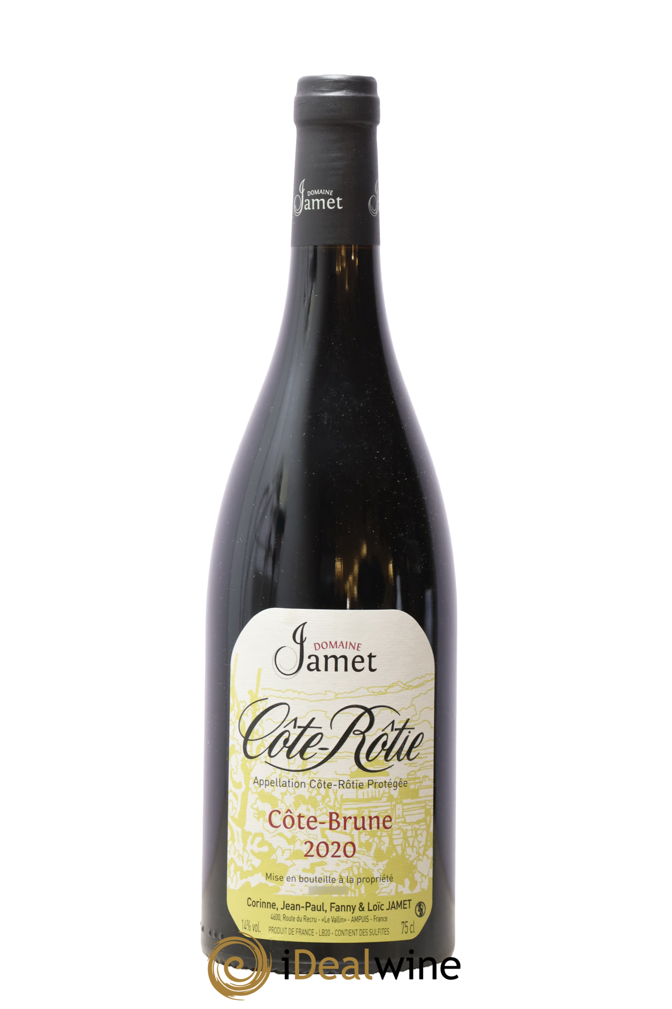 Côte-Rôtie Côte Brune Jamet (Domaine) 2020 - Posten von 1 Flasche - 0
